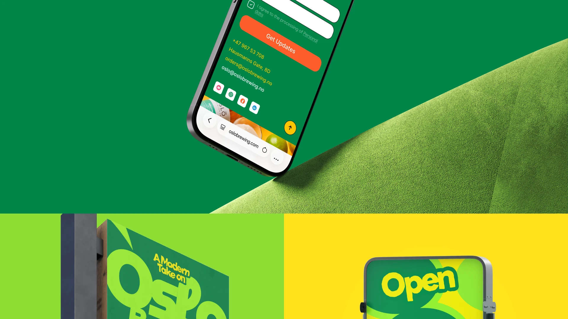 OsloBrewing Website — Изображение №17 — Интерфейсы на Dprofile