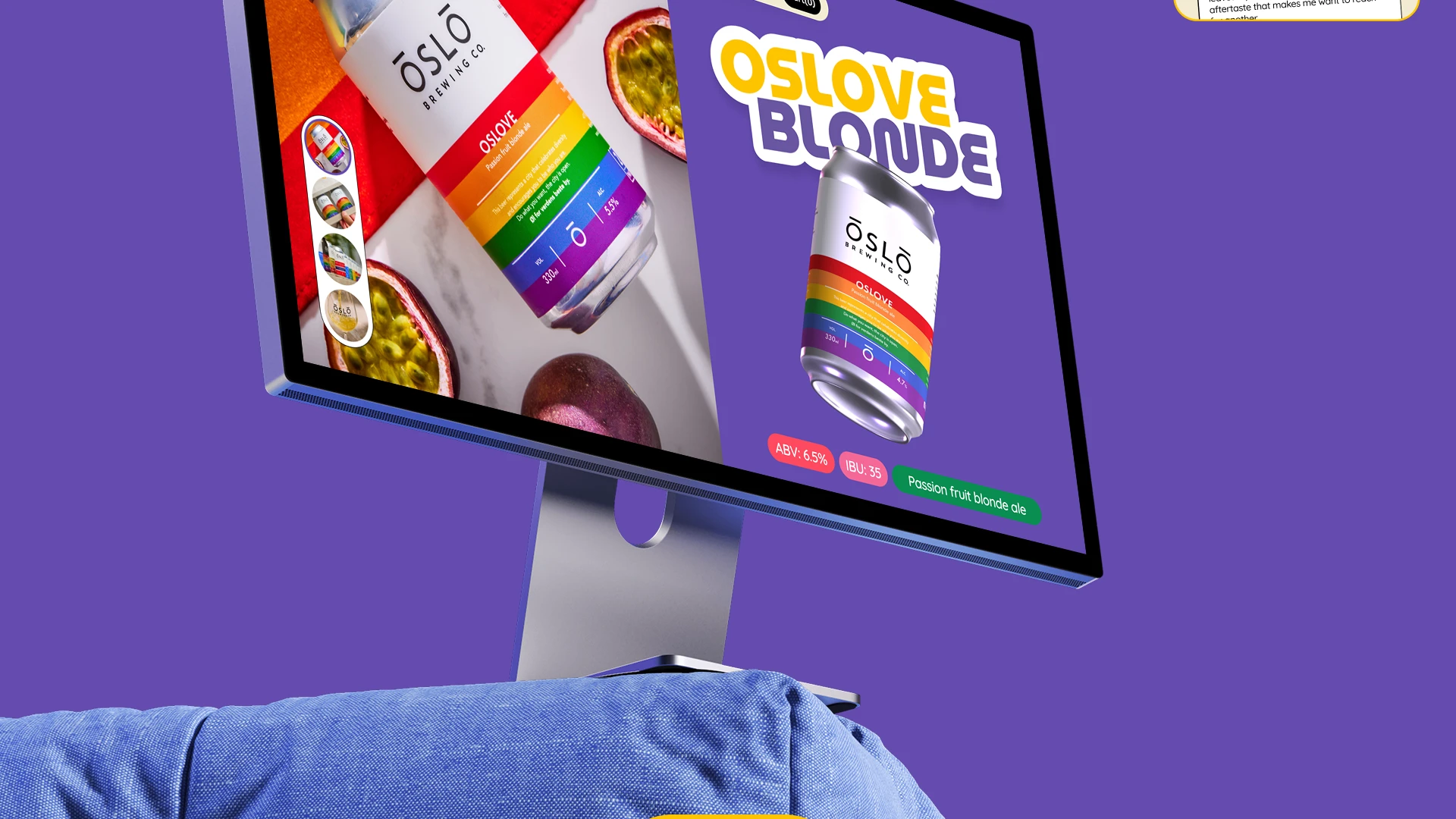 OsloBrewing Website — Изображение №14 — Интерфейсы на Dprofile