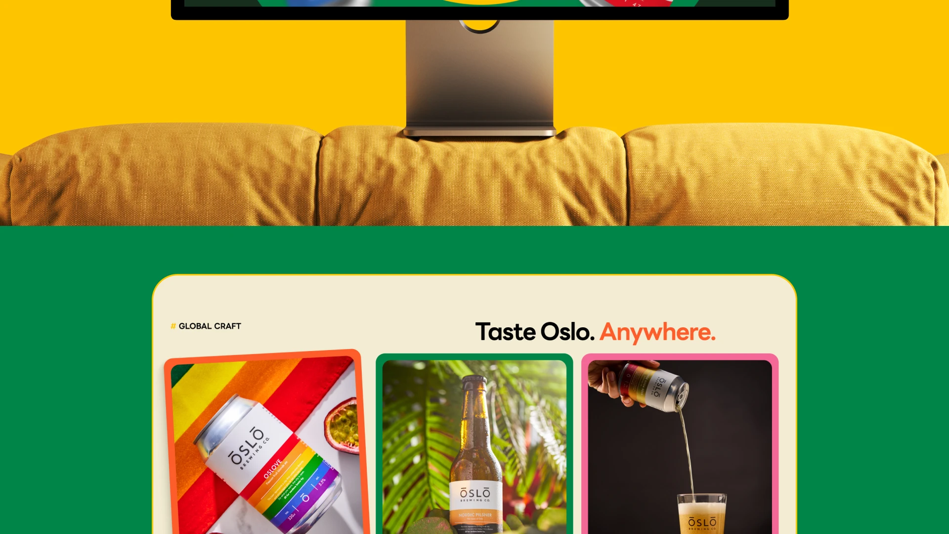 OsloBrewing Website — Изображение №4 — Интерфейсы на Dprofile