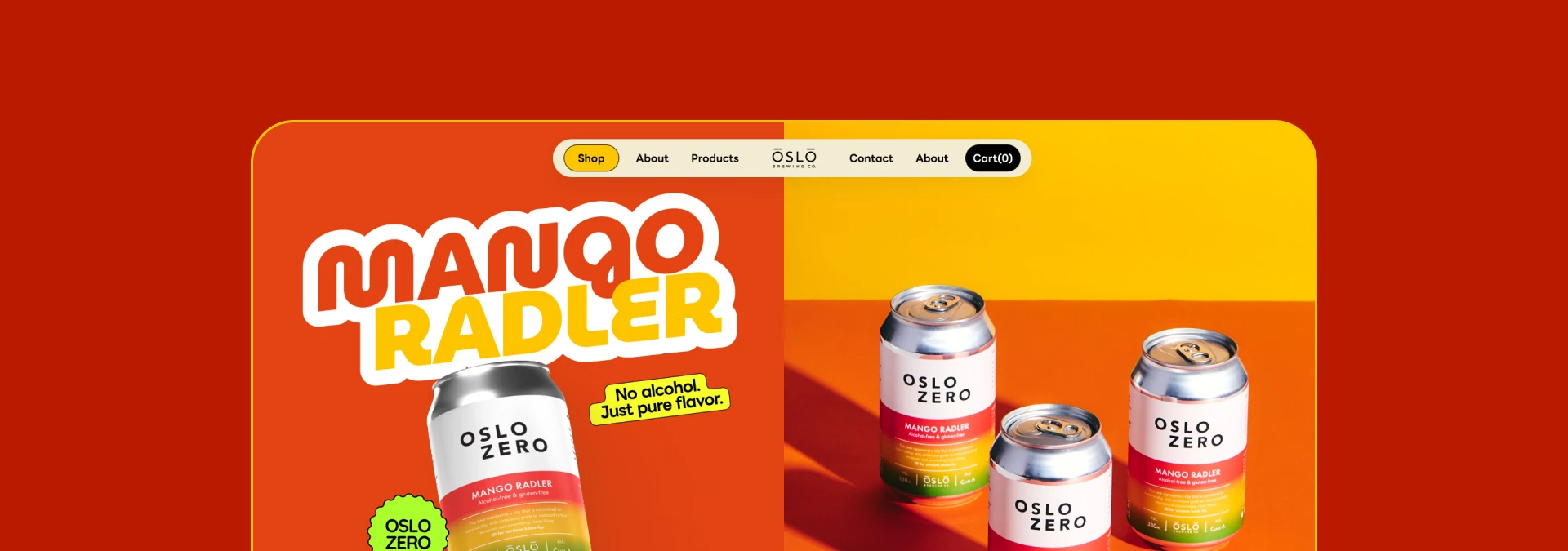 OsloBrewing Website — Изображение №8 — Интерфейсы на Dprofile
