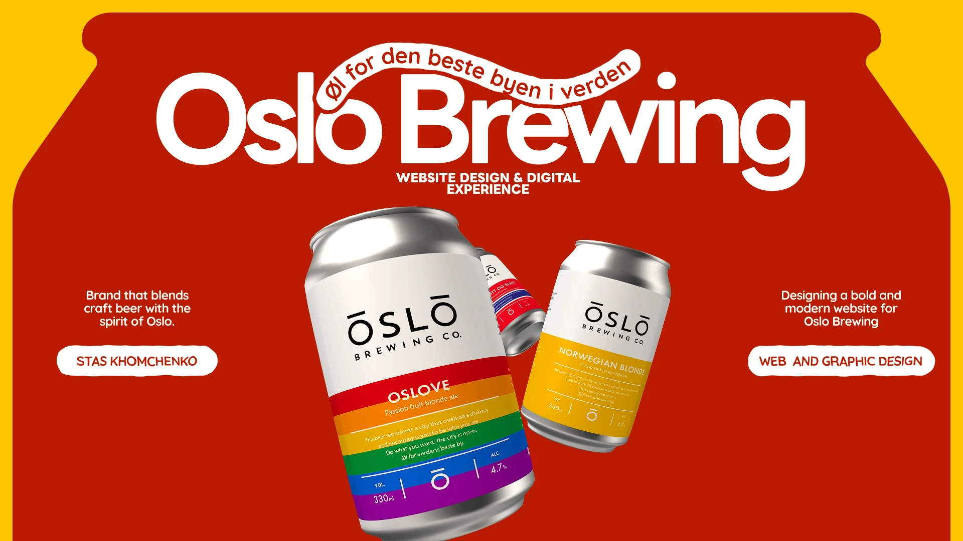 OsloBrewing Website — Изображение №1 — Интерфейсы на Dprofile
