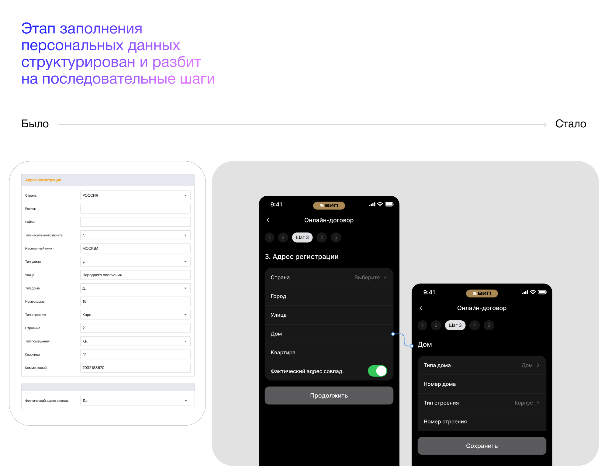 Продуктовый кейс — Изображение №5 — Интерфейсы на Dprofile