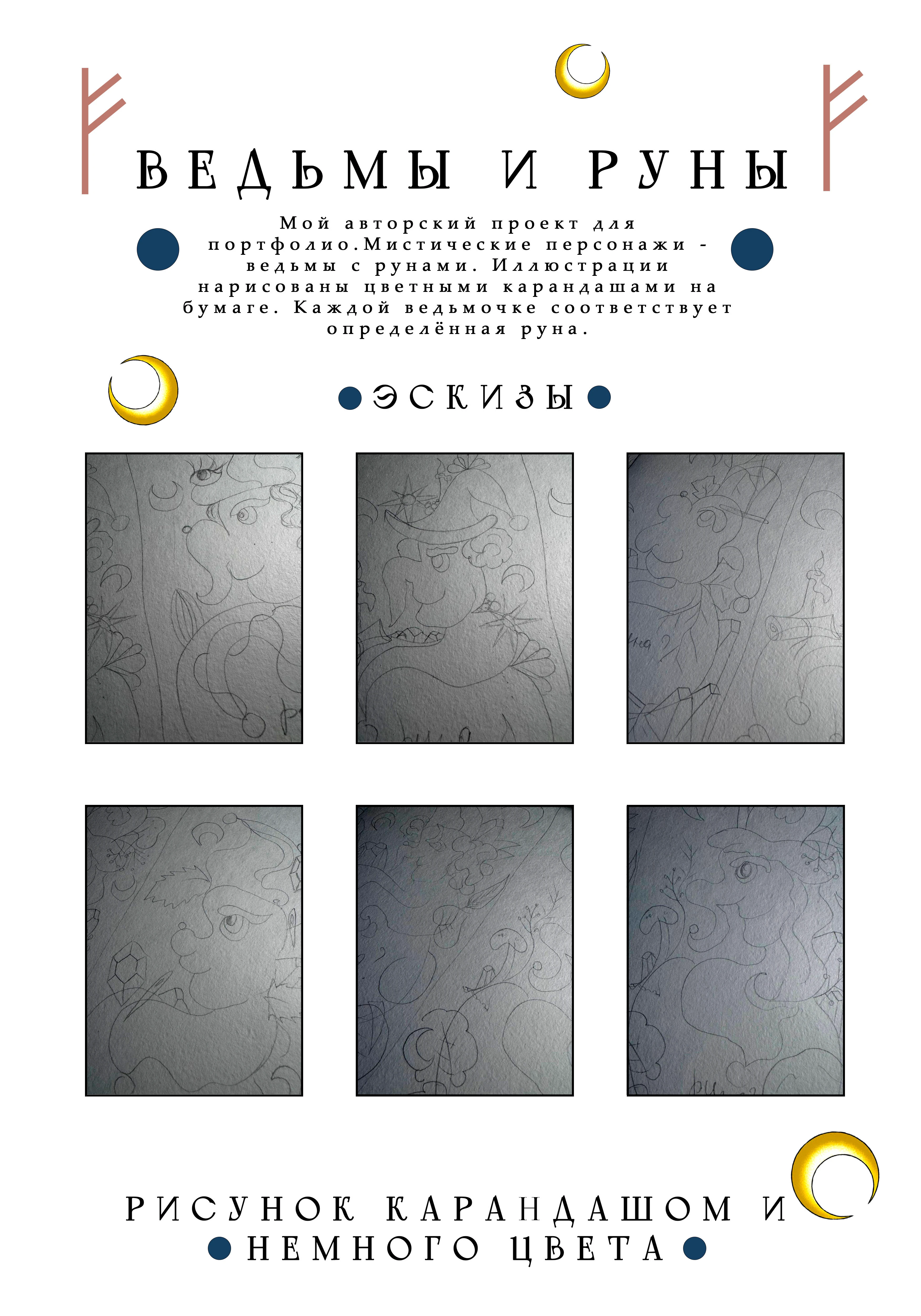 Ведьмы и Руны — Изображение №1 — Иллюстрация на Dprofile