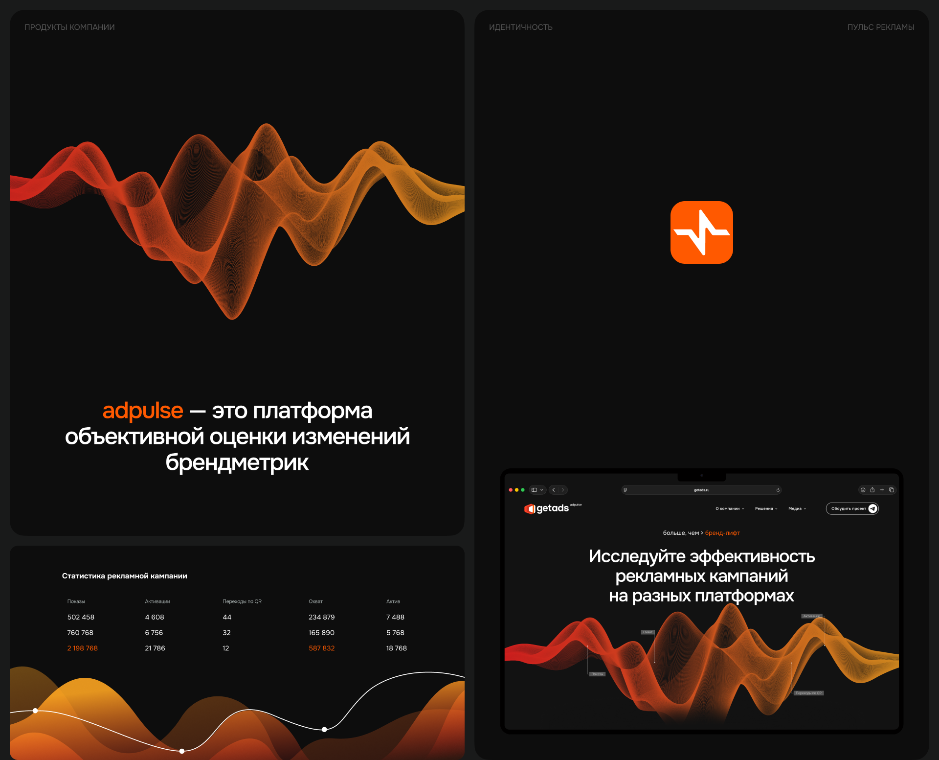 getads — корпоративный сайт — Изображение №4 — Интерфейсы на Dprofile