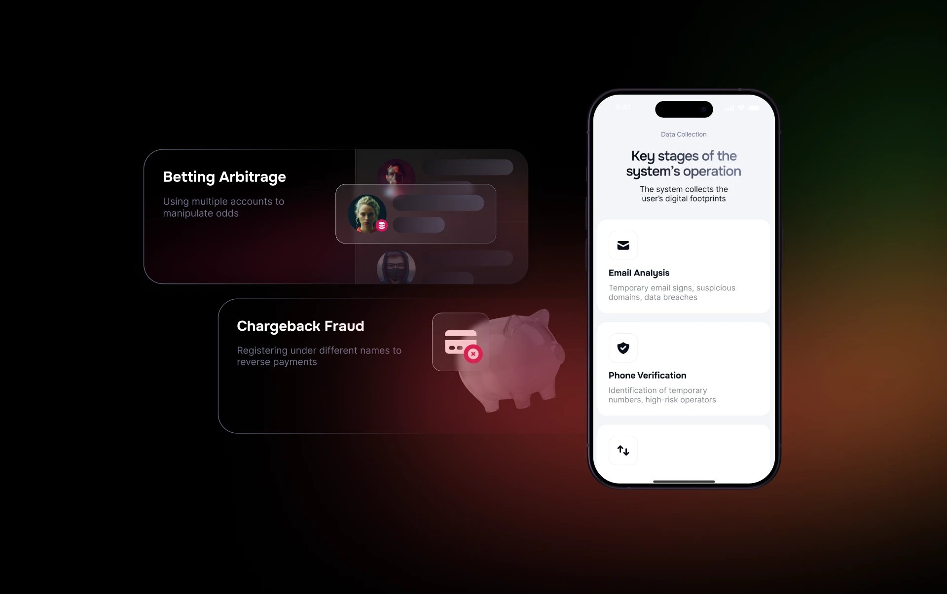 C-SCORE — дизайн сайта для AI anti-fraud платформы для iGam… — Изображение №4 — Интерфейсы, Анимация на Dprofile