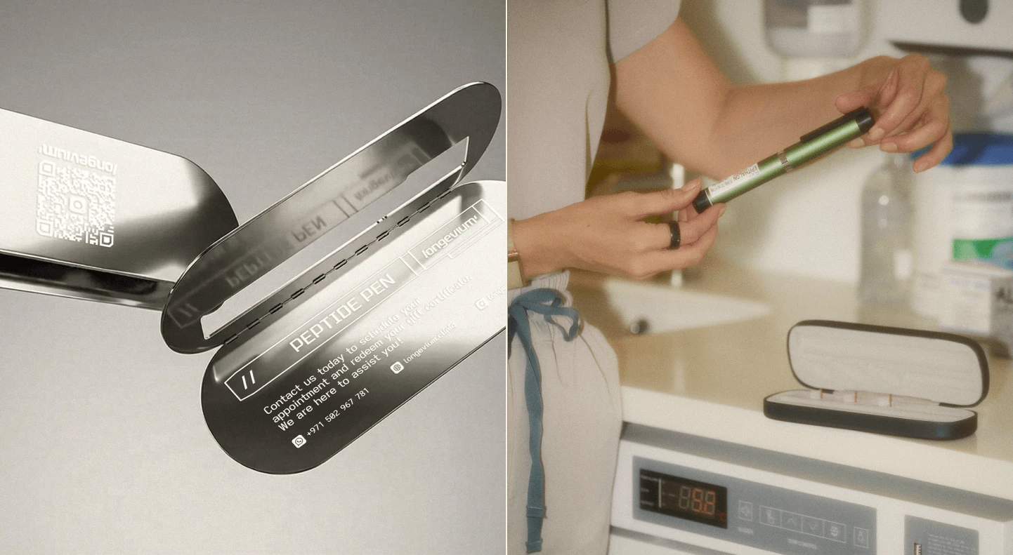 Longevium — айдентика клиники longevity-медицины в Дубае — Изображение №13 — Брендинг на Dprofile