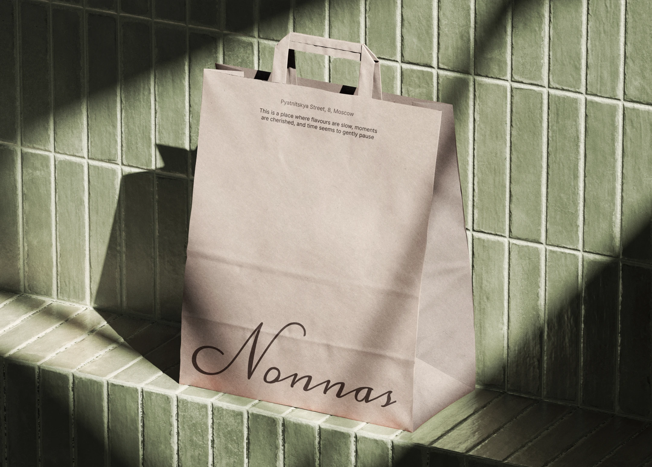 NONNAS / айдентика итальянского ресторана / брендинг — Изображение №9 — Брендинг на Dprofile