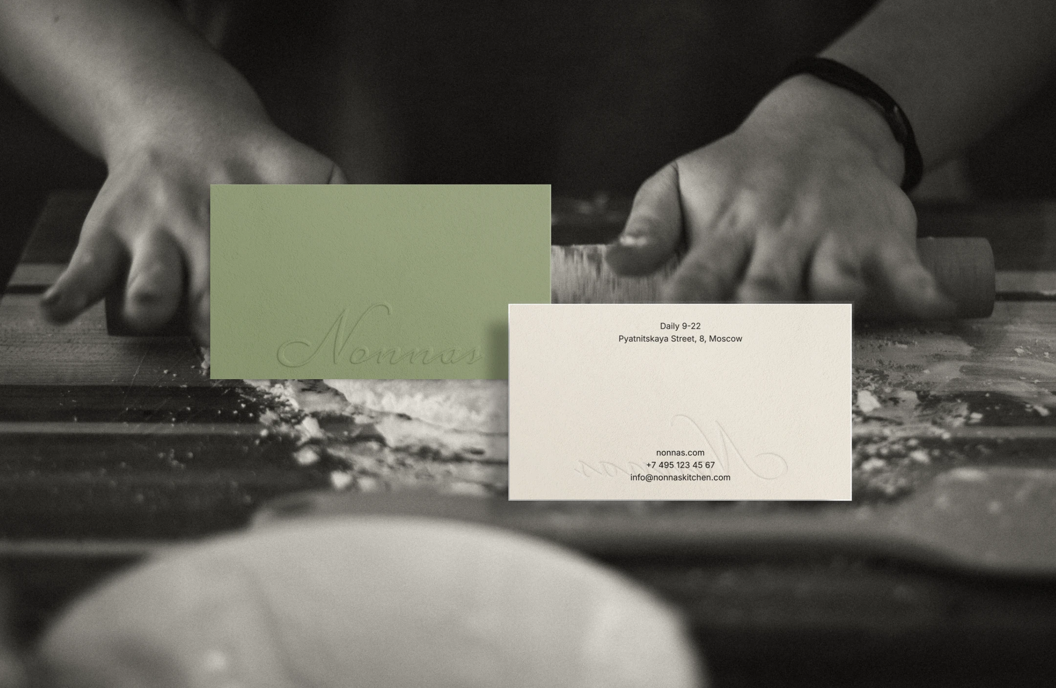 NONNAS / айдентика итальянского ресторана / брендинг — Изображение №3 — Брендинг на Dprofile