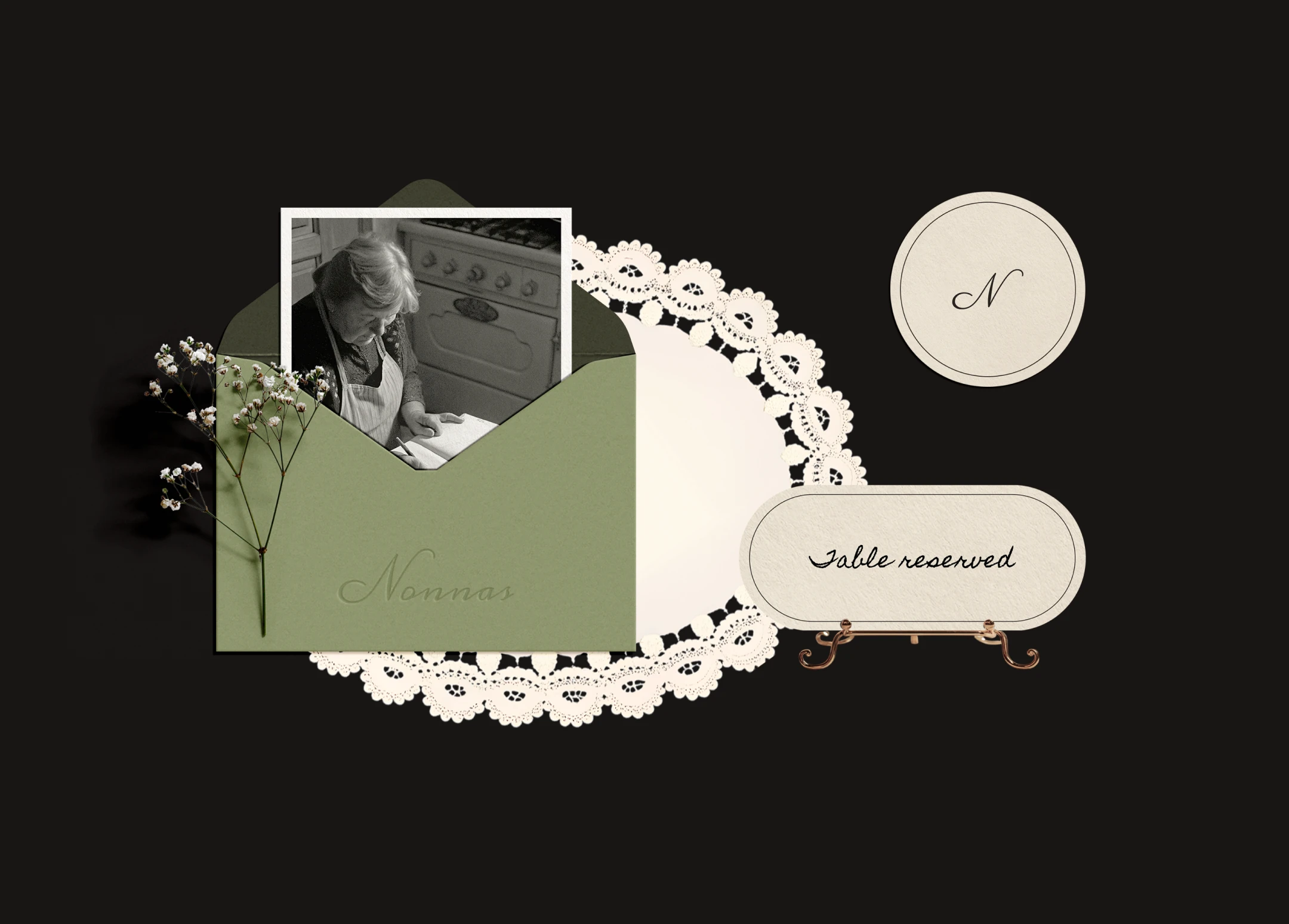 NONNAS / айдентика итальянского ресторана / брендинг — Изображение №7 — Брендинг на Dprofile