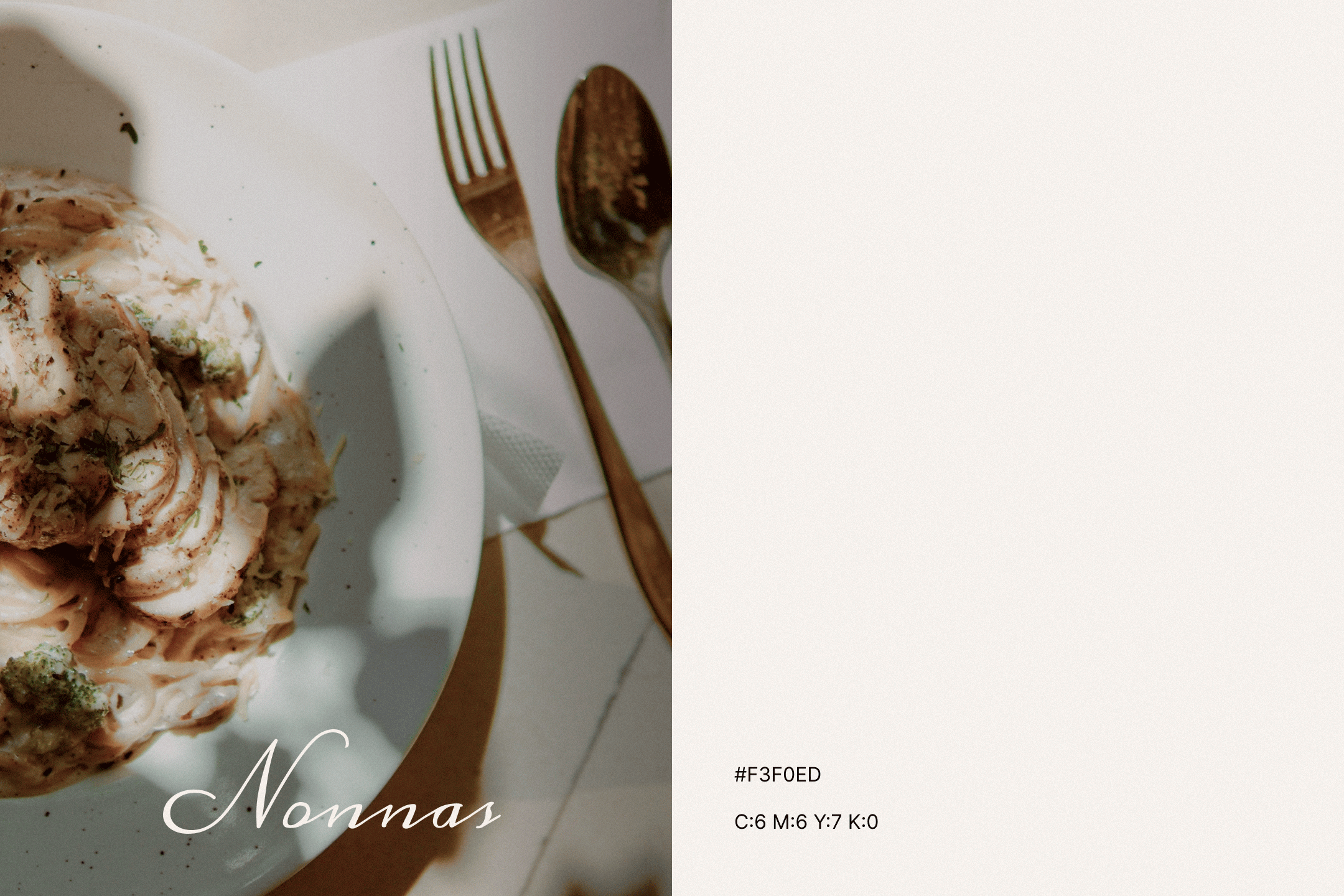 NONNAS / айдентика итальянского ресторана / брендинг — Изображение №2 — Брендинг на Dprofile