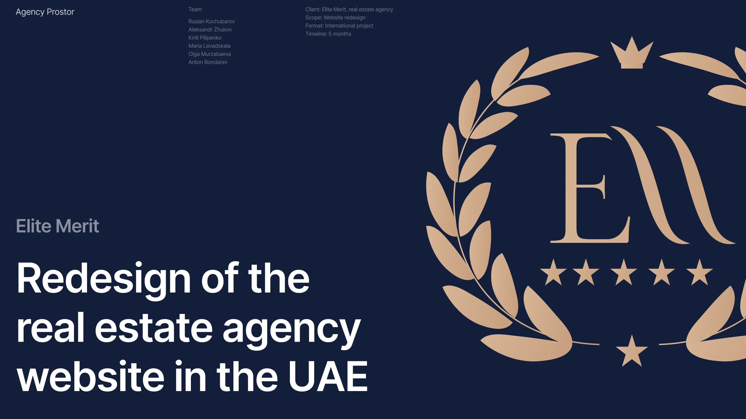 Elite Merit | Дизайн сайта — Изображение №1 — Интерфейсы на Dprofile