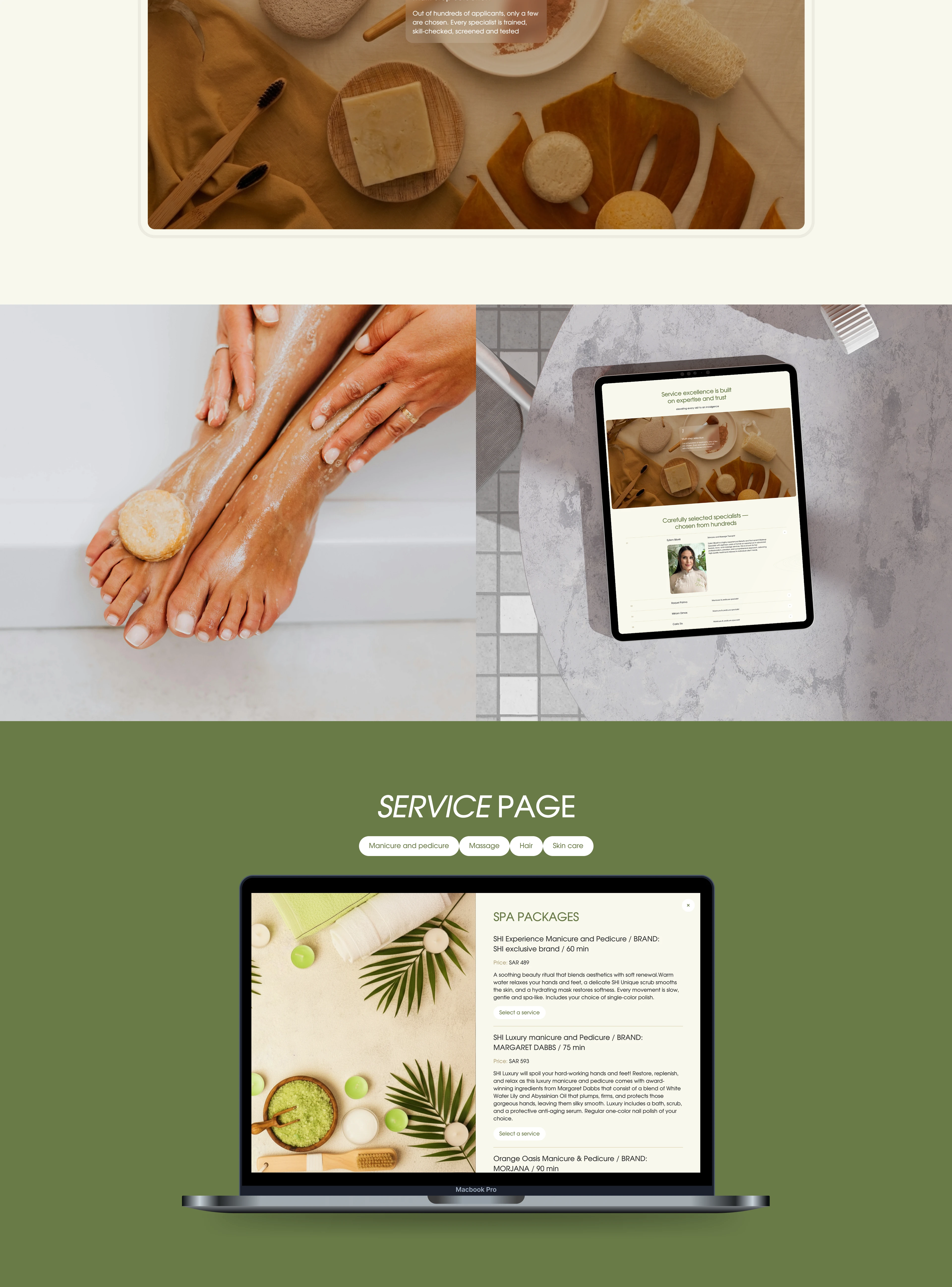 Home SPA / ShiNail — Изображение №5 — Интерфейсы на Dprofile