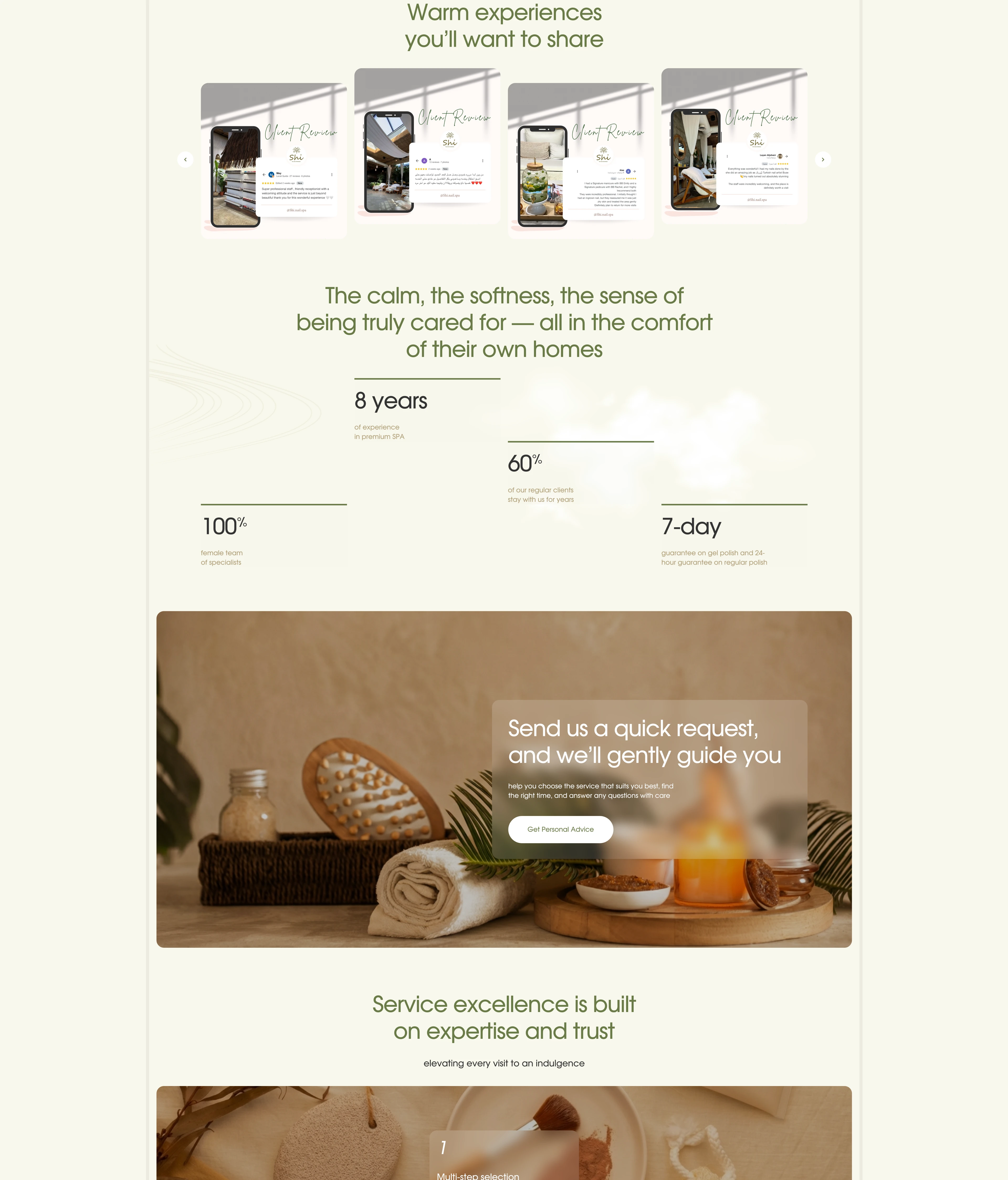 Home SPA / ShiNail — Изображение №4 — Интерфейсы на Dprofile