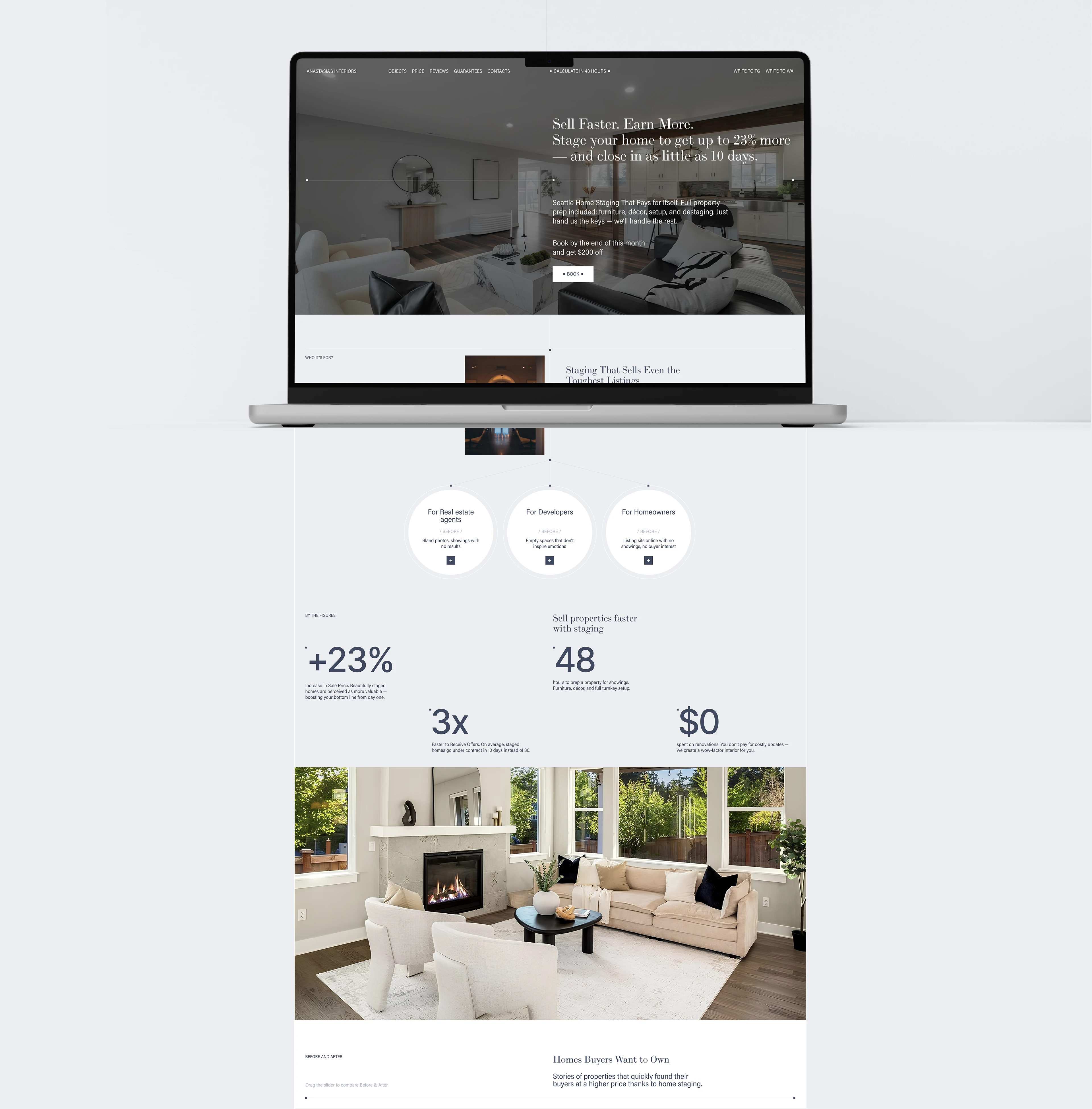 Home Staging / Дизайн интерьера — Изображение №2 — Интерфейсы, Брендинг на Dprofile