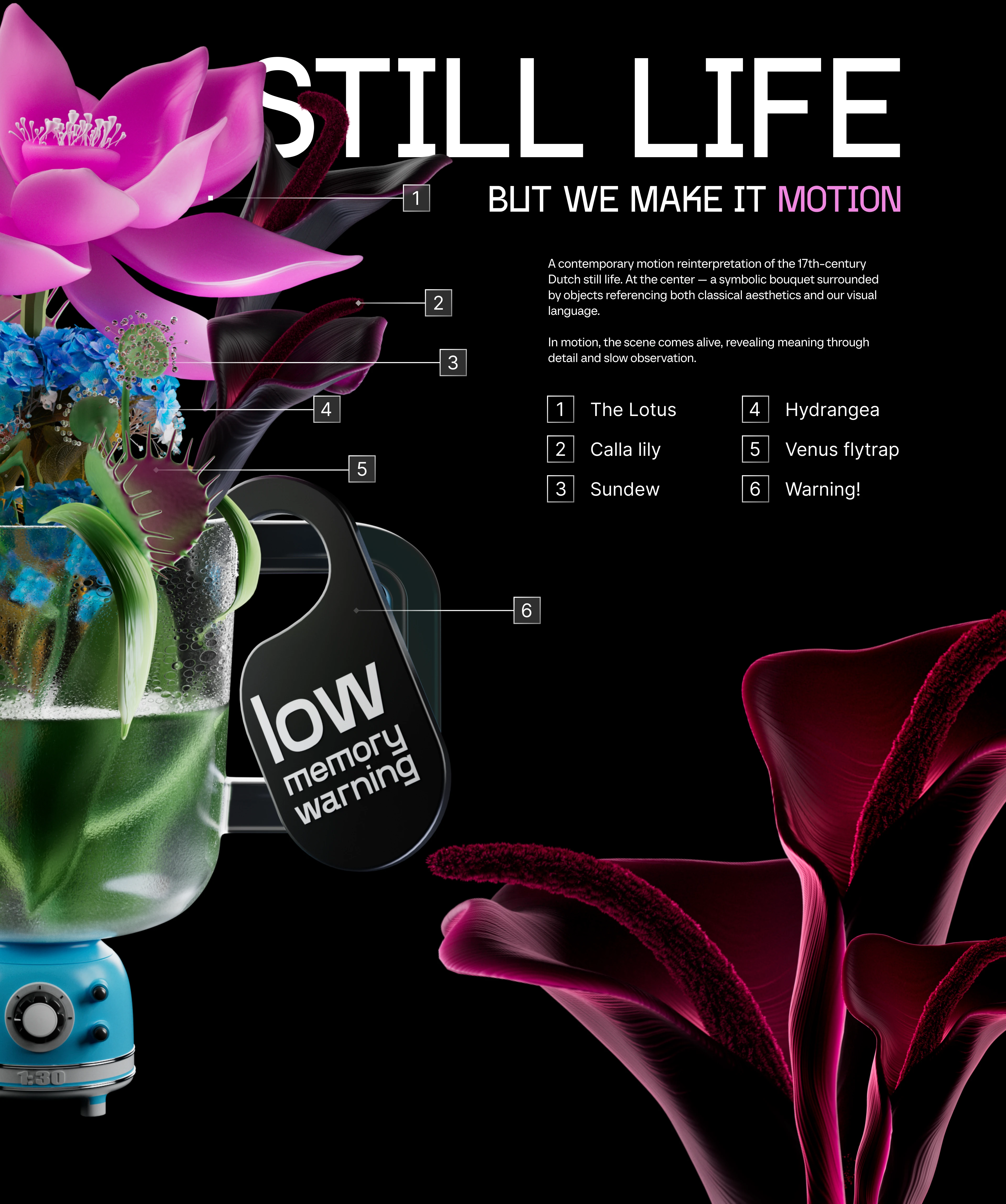 STILL LIFE — Изображение №1 — Иллюстрация, 3D на Dprofile