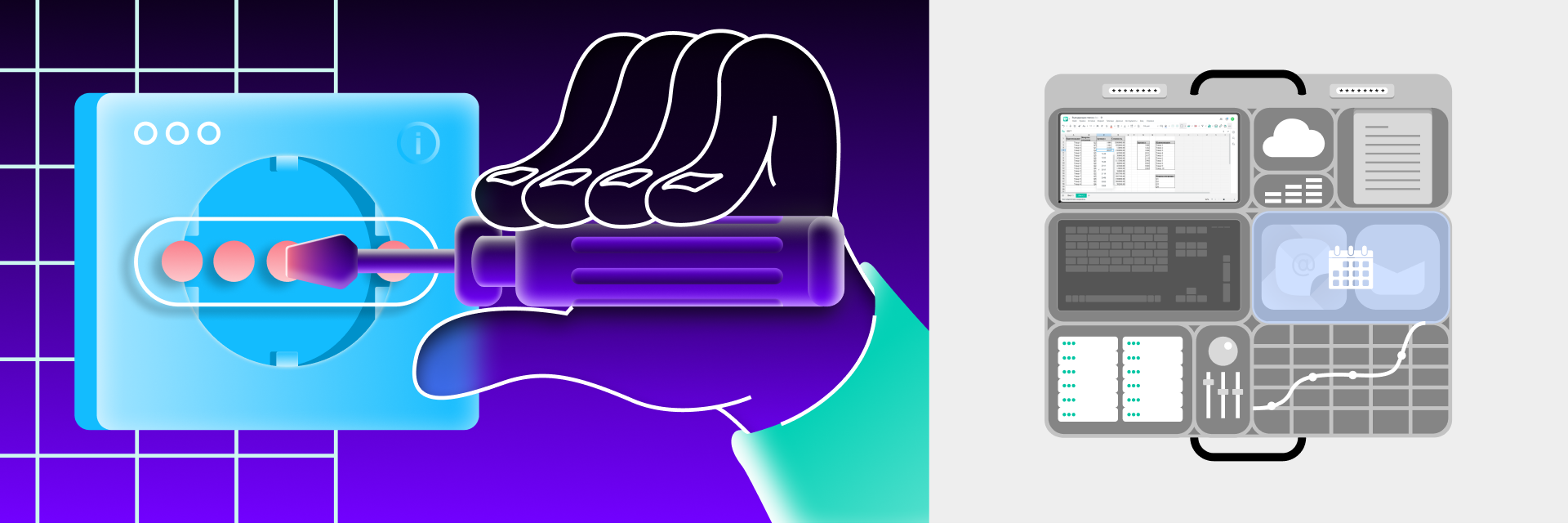 Графический дизайн МойОфис — Изображение №3 — Брендинг, Иллюстрация на Dprofile