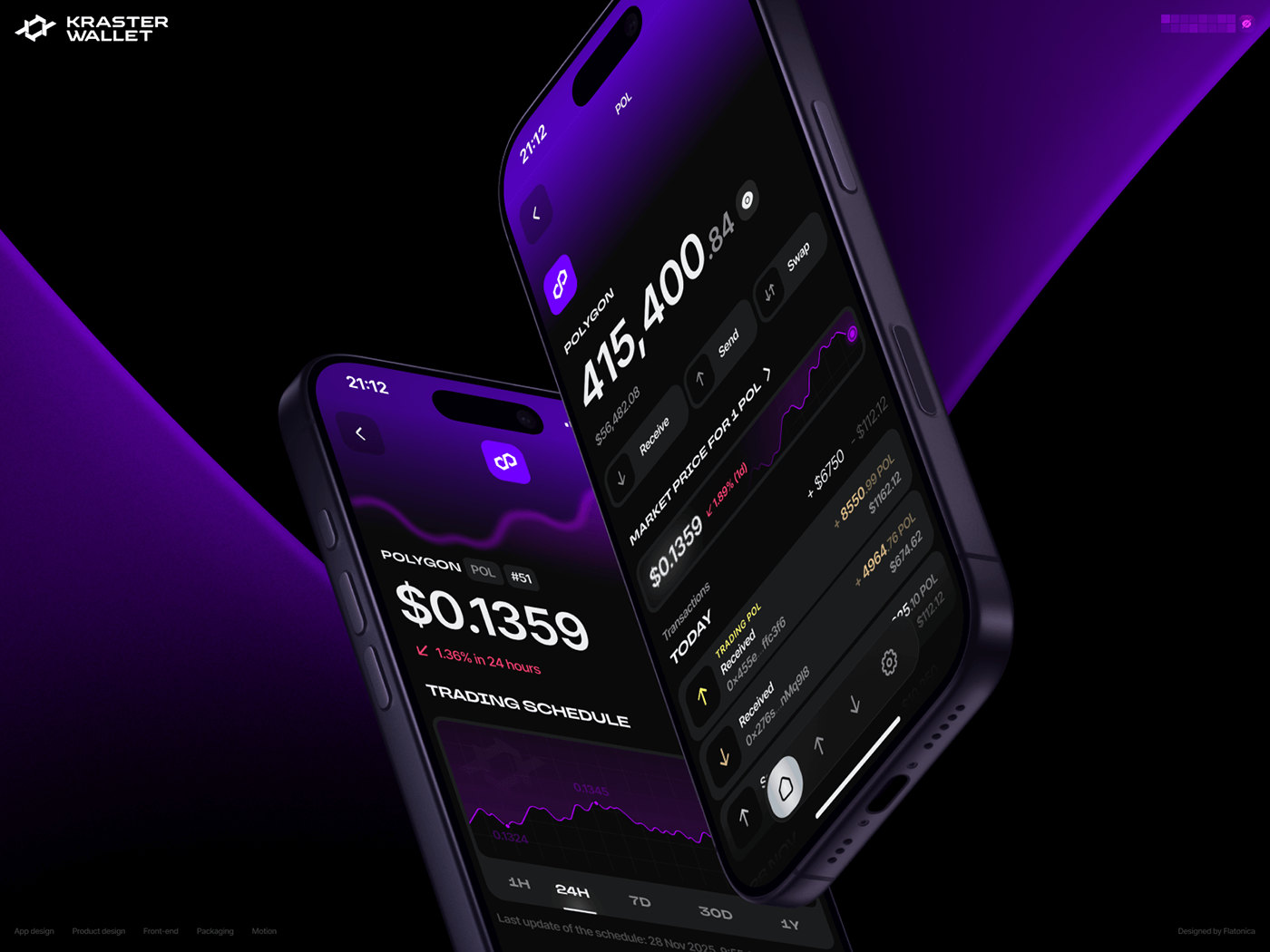 Kraster Wallet® · 3D Motion Renewal — Изображение №16 — Интерфейсы, Анимация на Dprofile