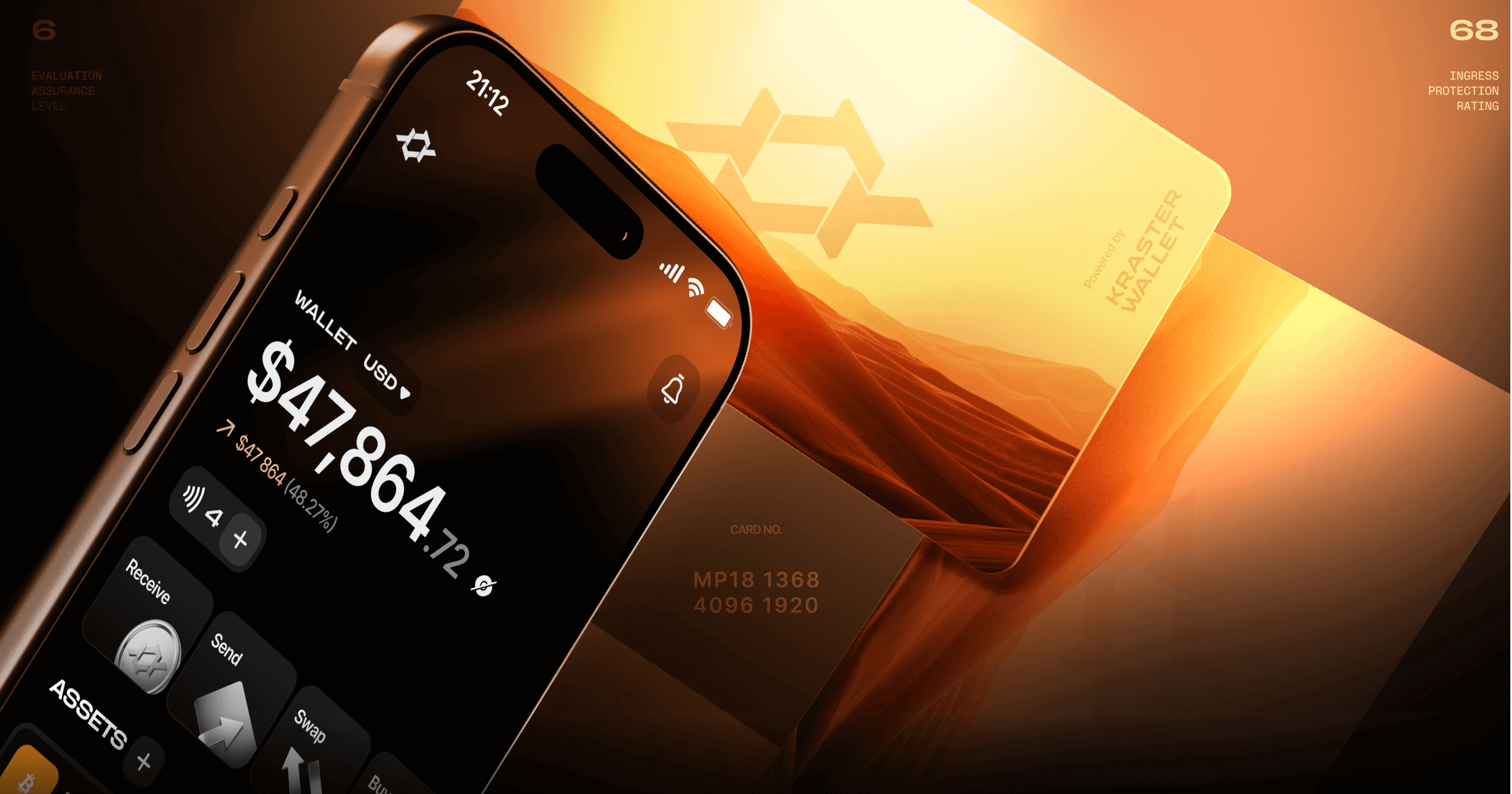 Kraster Wallet® · 3D Motion Renewal — Изображение №11 — Интерфейсы, Анимация на Dprofile