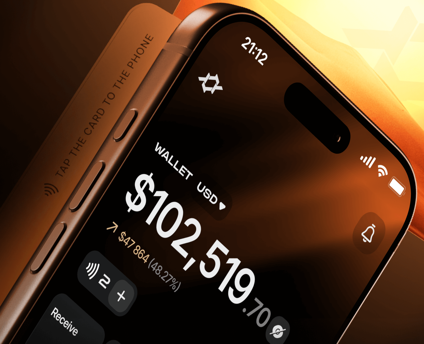 Kraster Wallet® — Интерфейсы, Анимация на Dprofile