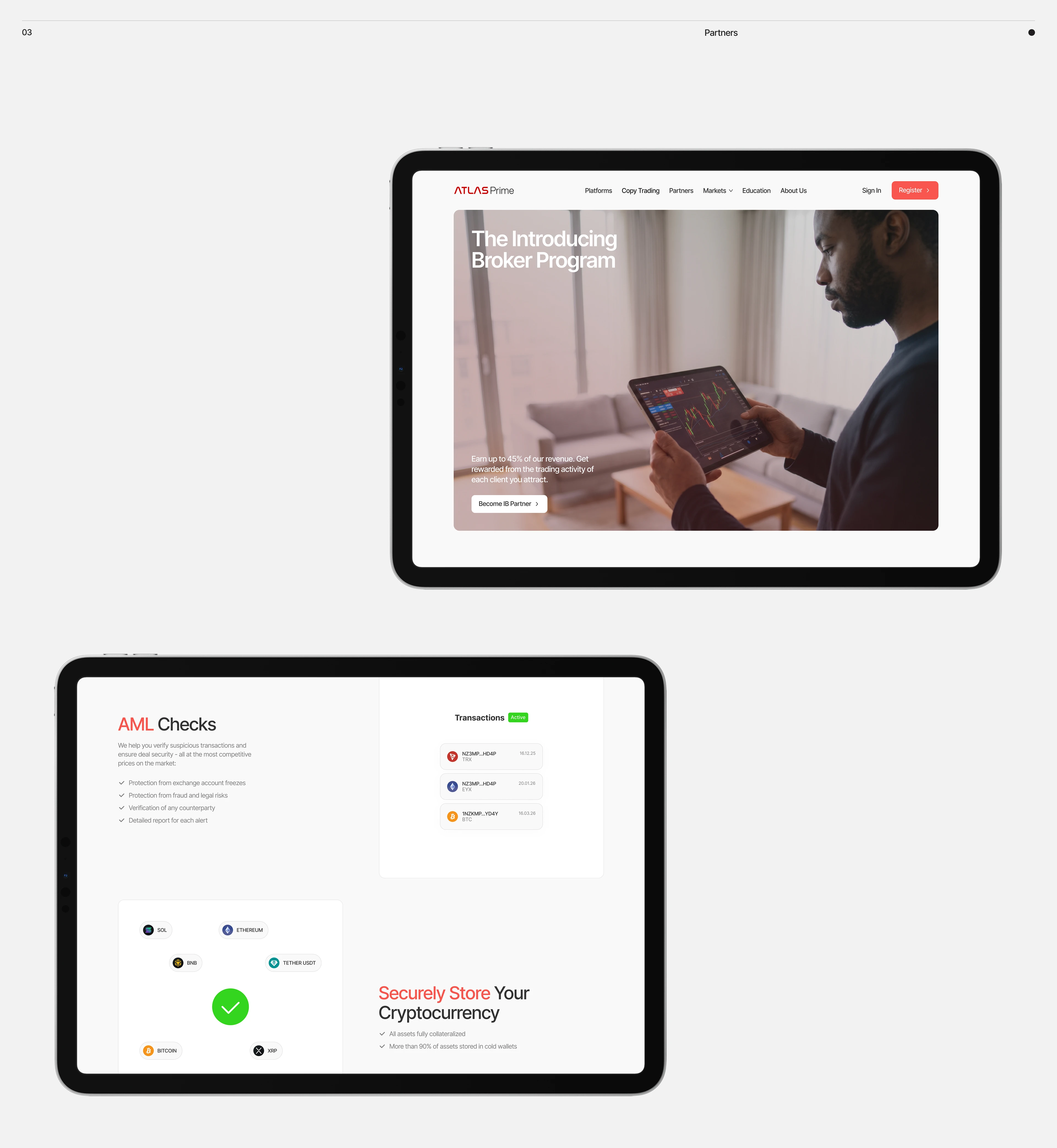 Atlas Prime. Broker. Corporate website — Изображение №6 — Интерфейсы, Нейро на Dprofile