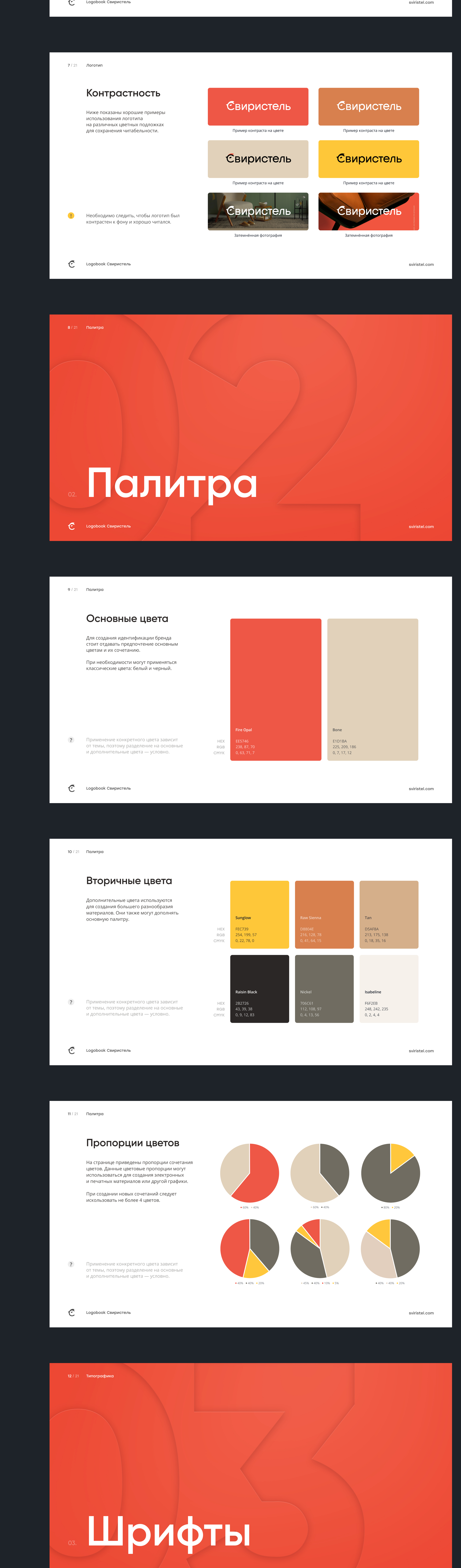 Logobook для Свиристель — Изображение №2 — Брендинг, Маркетинг на Dprofile