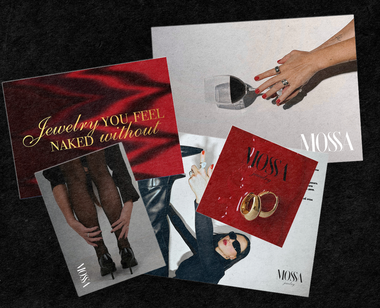 MOSSA:: фирменный стиль ювелирного бренда на Dprofile