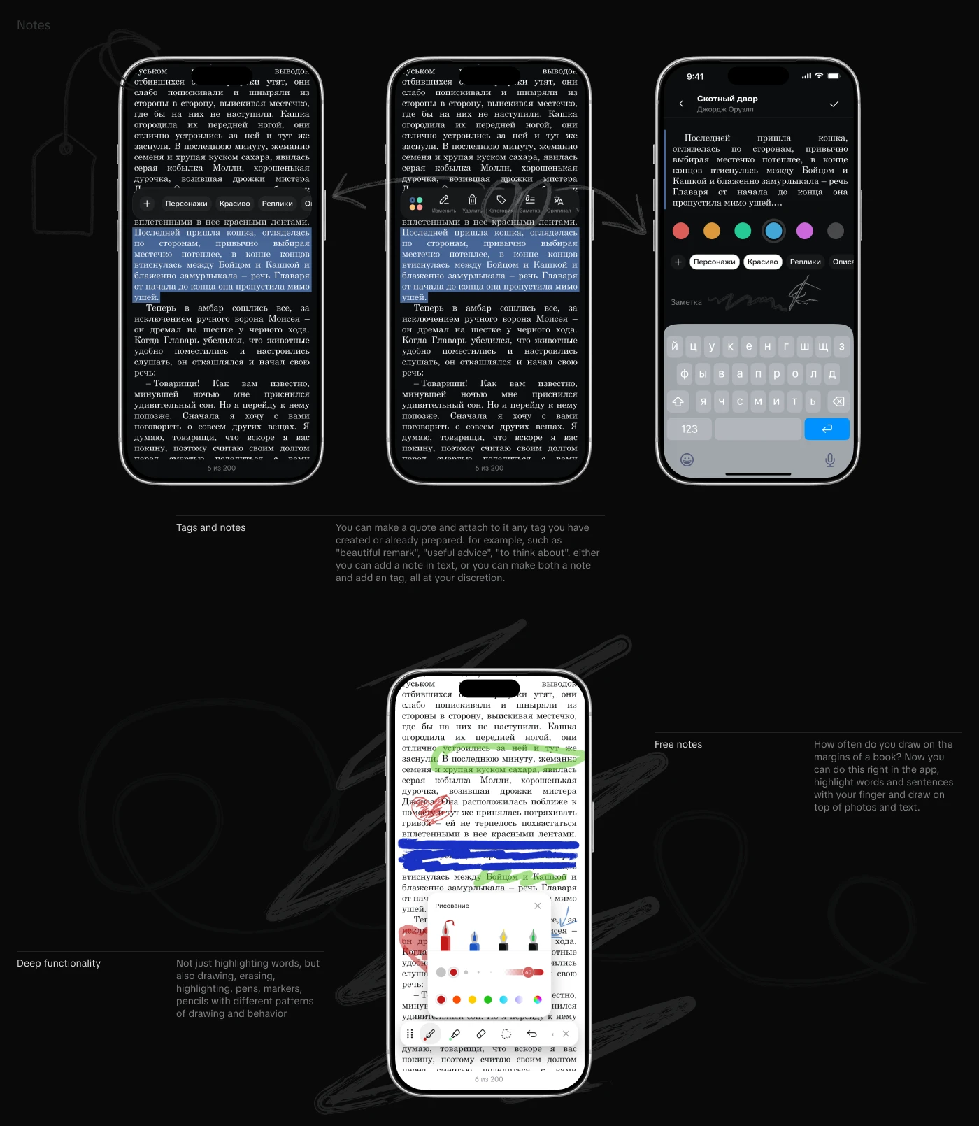 Мобильное приложение для чтения — Изображение №15 — Интерфейсы на Dprofile