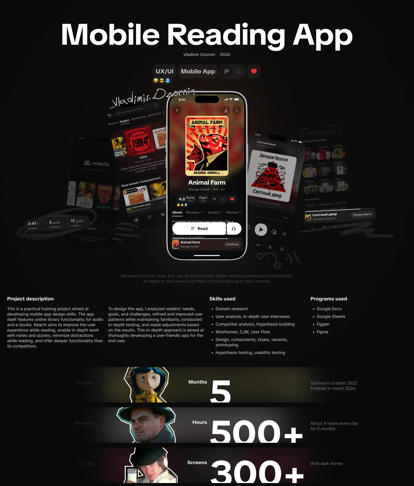 Мобильное приложение для чтения — Изображение №1 — Интерфейсы на Dprofile