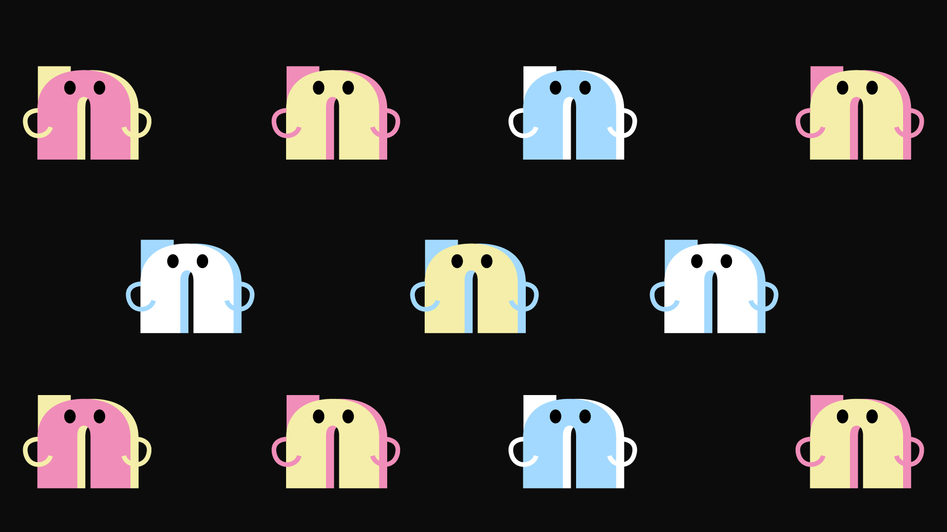 концепции фирменного стиля сети пончиковых «пон-пушка» — Изображение №24 — Брендинг на Dprofile