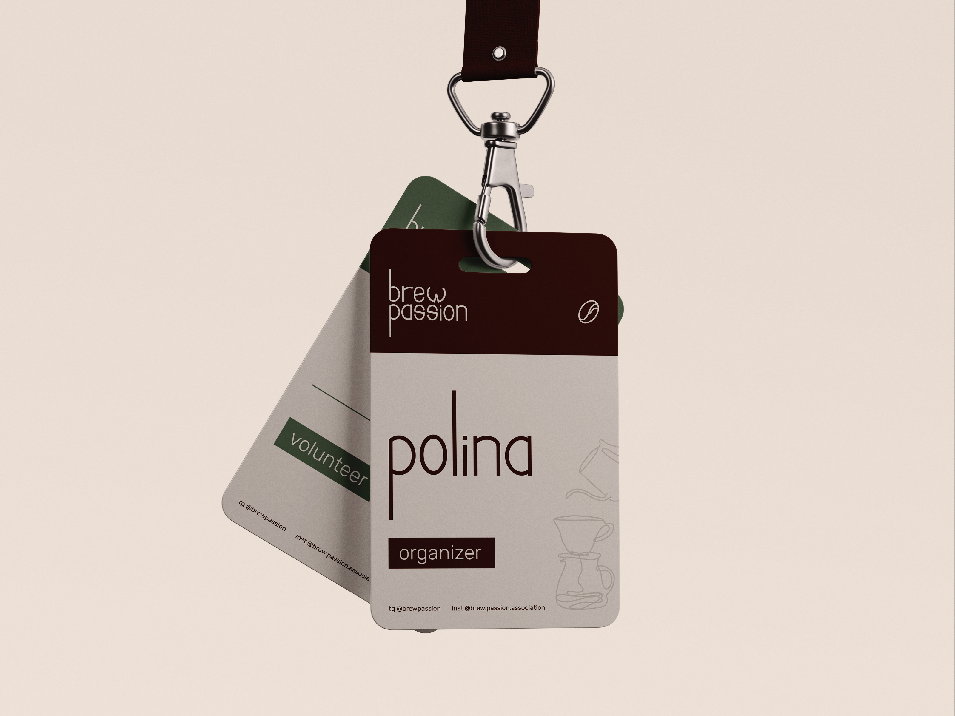 brew passion/айдентика для кофейного комьюнити — Изображение №8 — Брендинг на Dprofile
