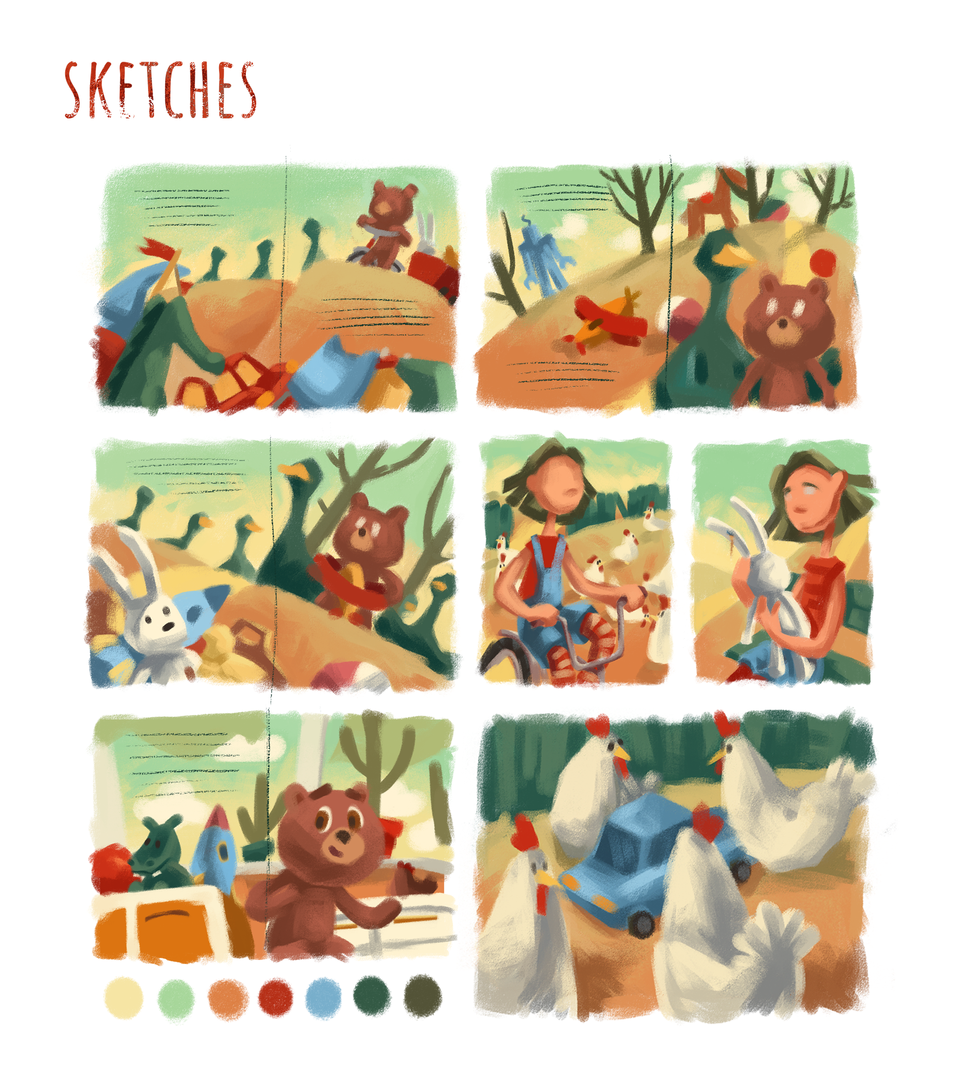 Иллюстрации к детской книге — Изображение №3 — Иллюстрация на Dprofile