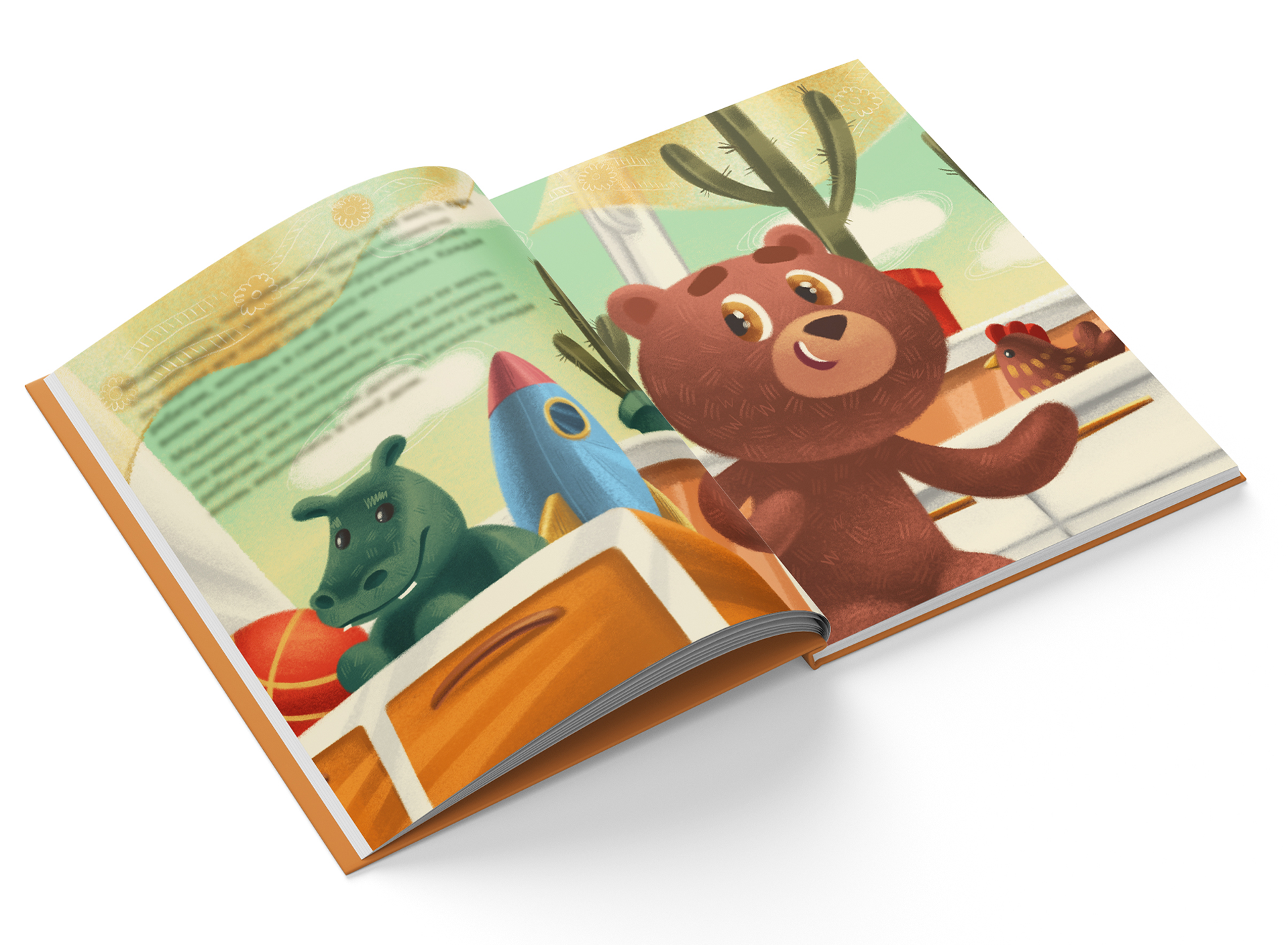 Иллюстрации к детской книге — Изображение №10 — Иллюстрация на Dprofile