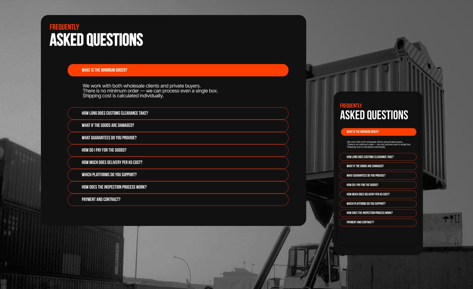 China Cargo | Branding & Website — Изображение №6 — Интерфейсы, Брендинг на Dprofile