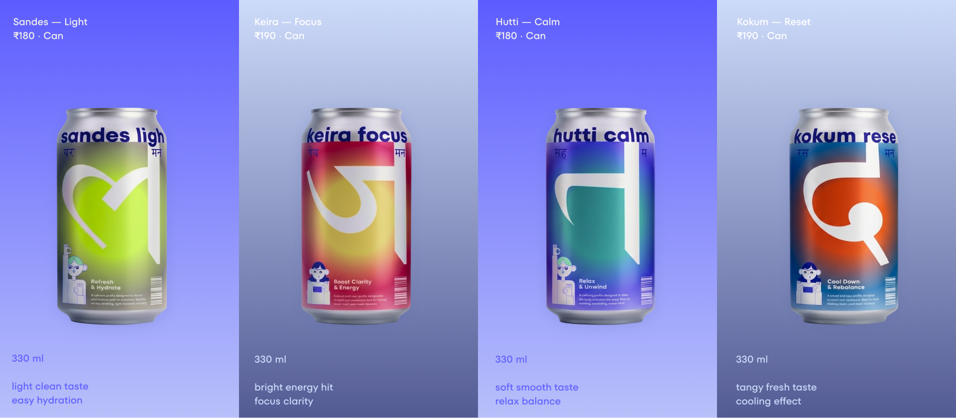 Mana | Indian Drinks | Branding & Illustrations — Изображение №13 — Брендинг на Dprofile