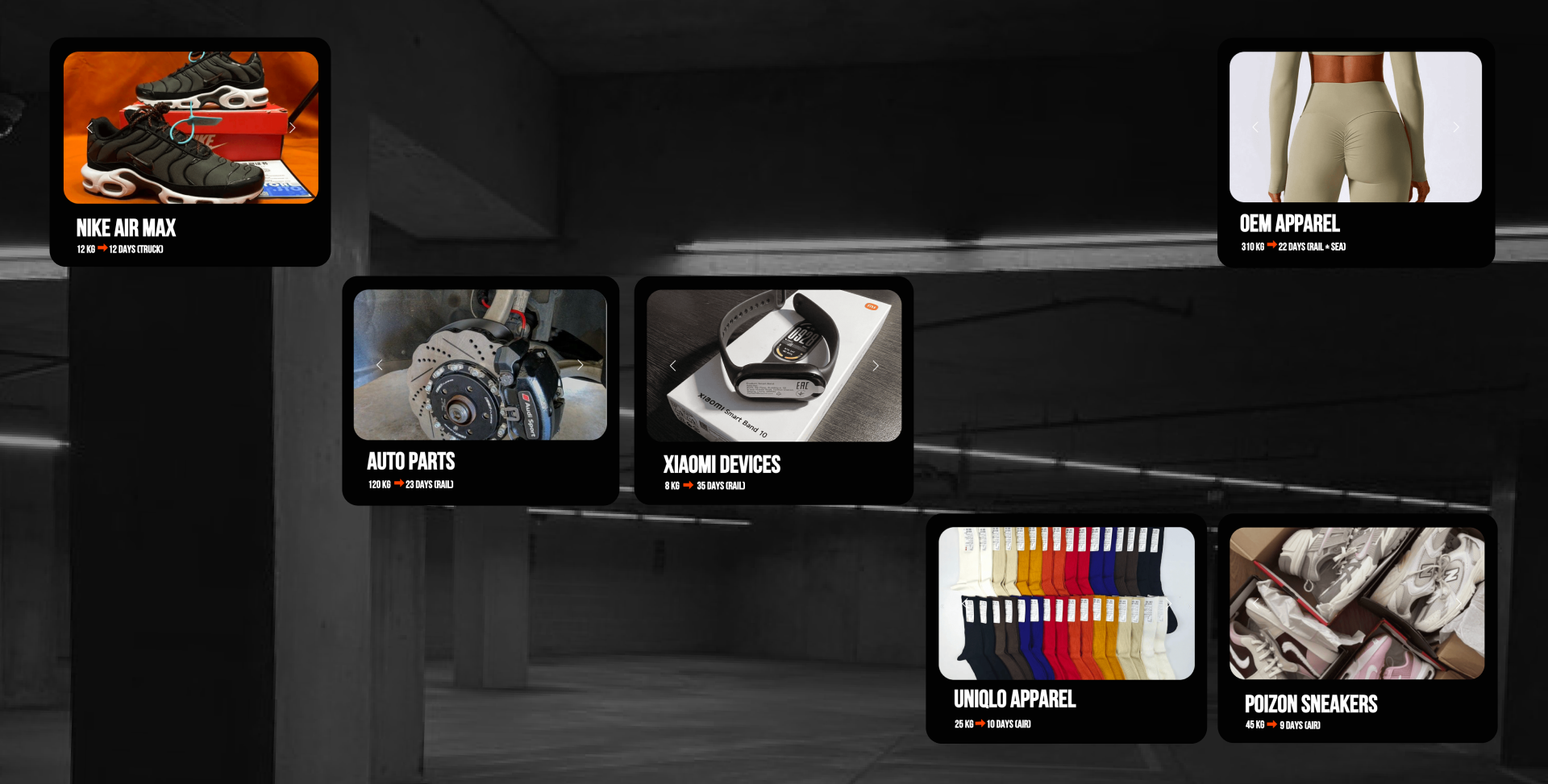 China Cargo | Branding & Website — Изображение №8 — Интерфейсы, Брендинг на Dprofile