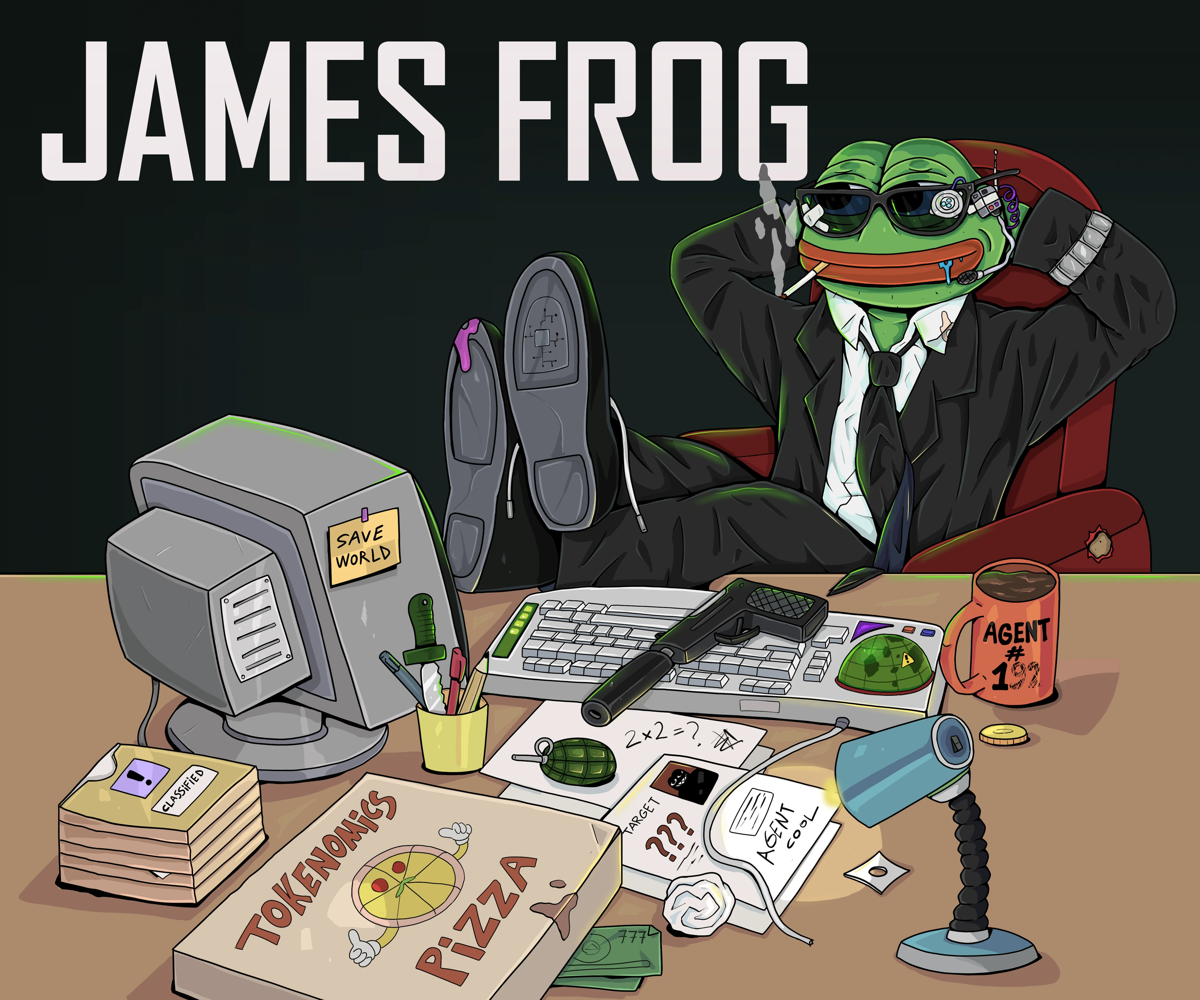 James Frog — Изображение №1 — Брендинг, Иллюстрация на Dprofile