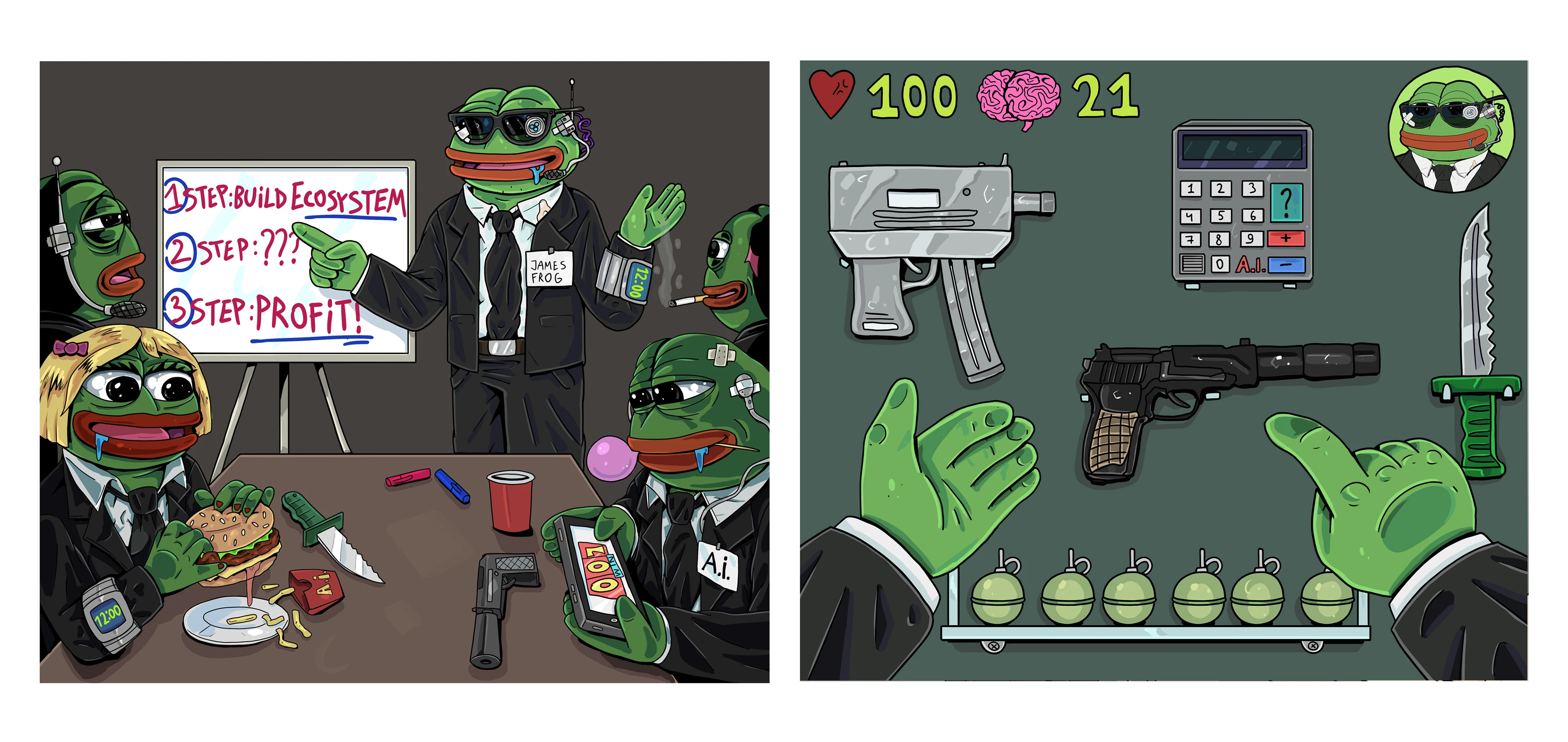 James Frog — Изображение №5 — Брендинг, Иллюстрация на Dprofile