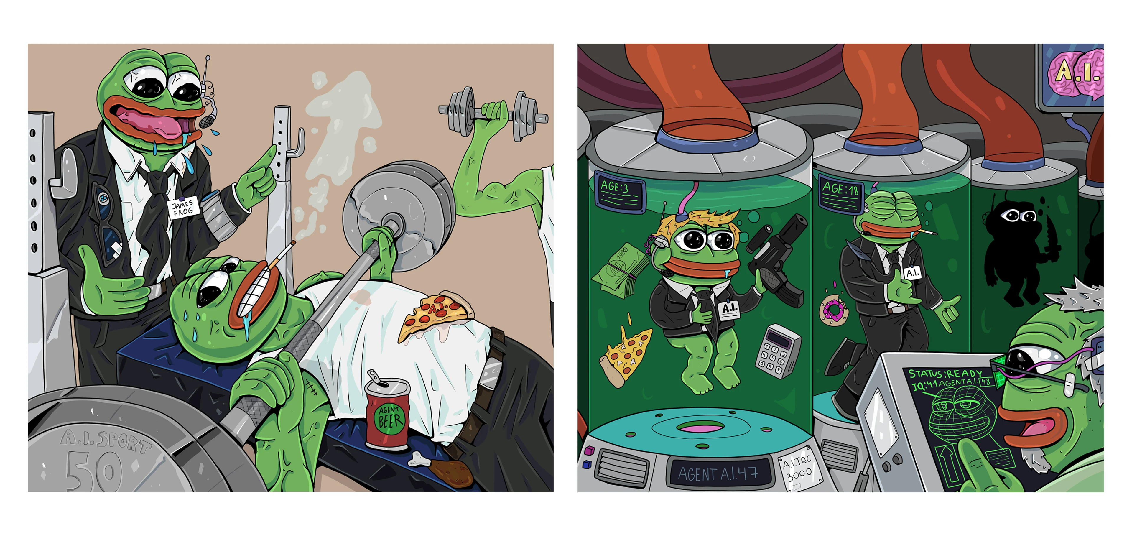 James Frog — Изображение №3 — Брендинг, Иллюстрация на Dprofile