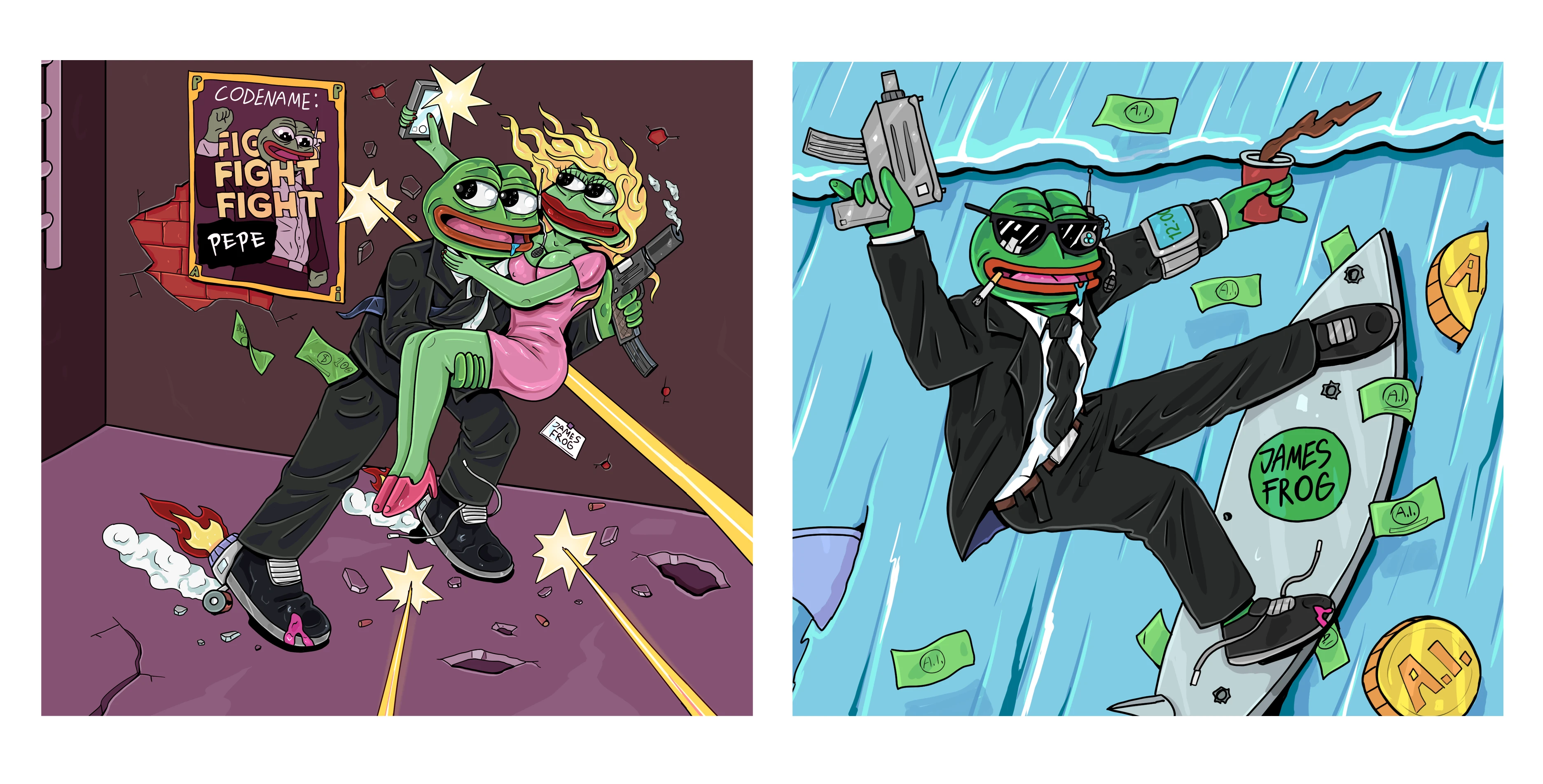 James Frog — Изображение №8 — Брендинг, Иллюстрация на Dprofile