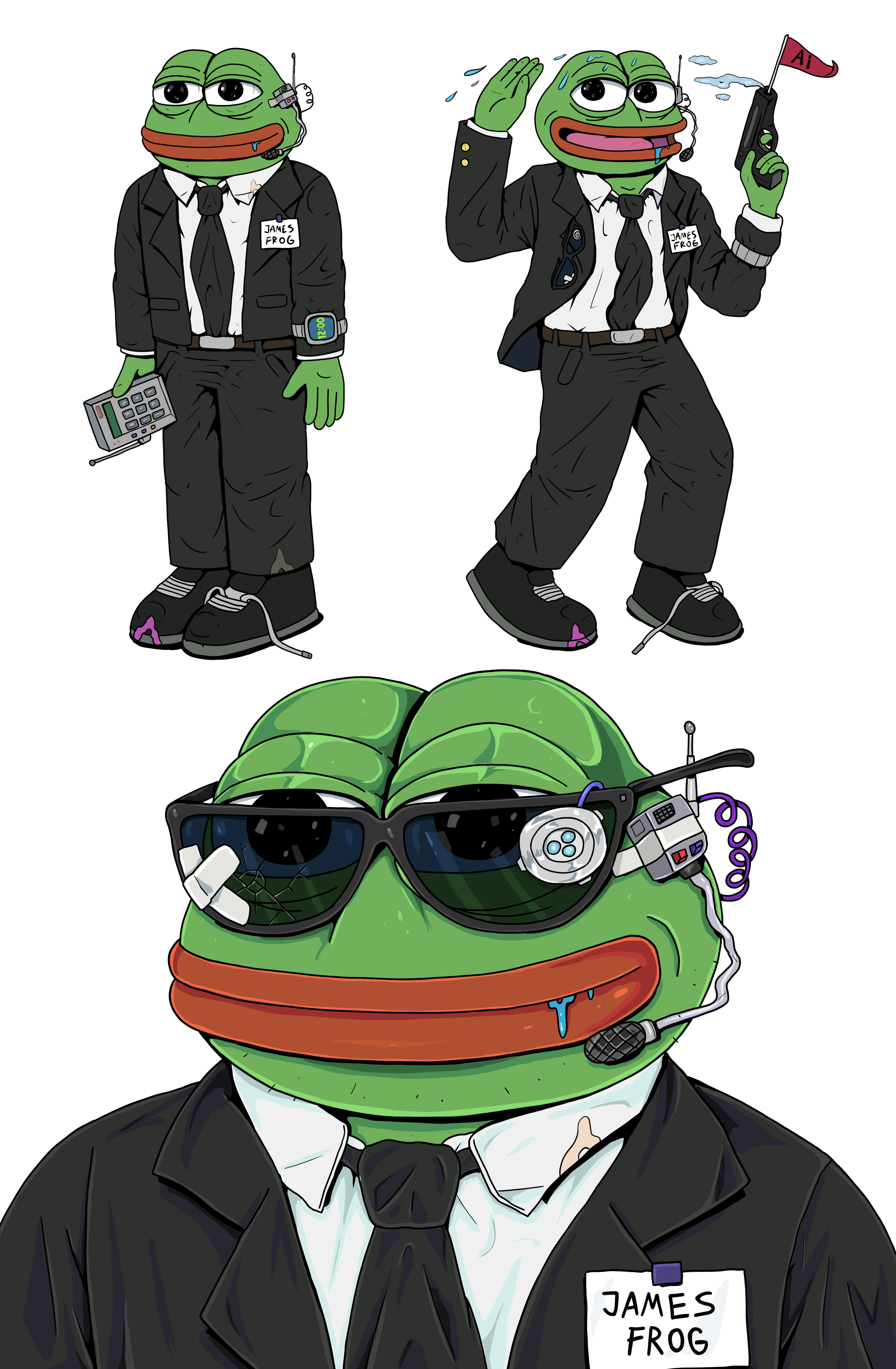 James Frog — Изображение №2 — Брендинг, Иллюстрация на Dprofile