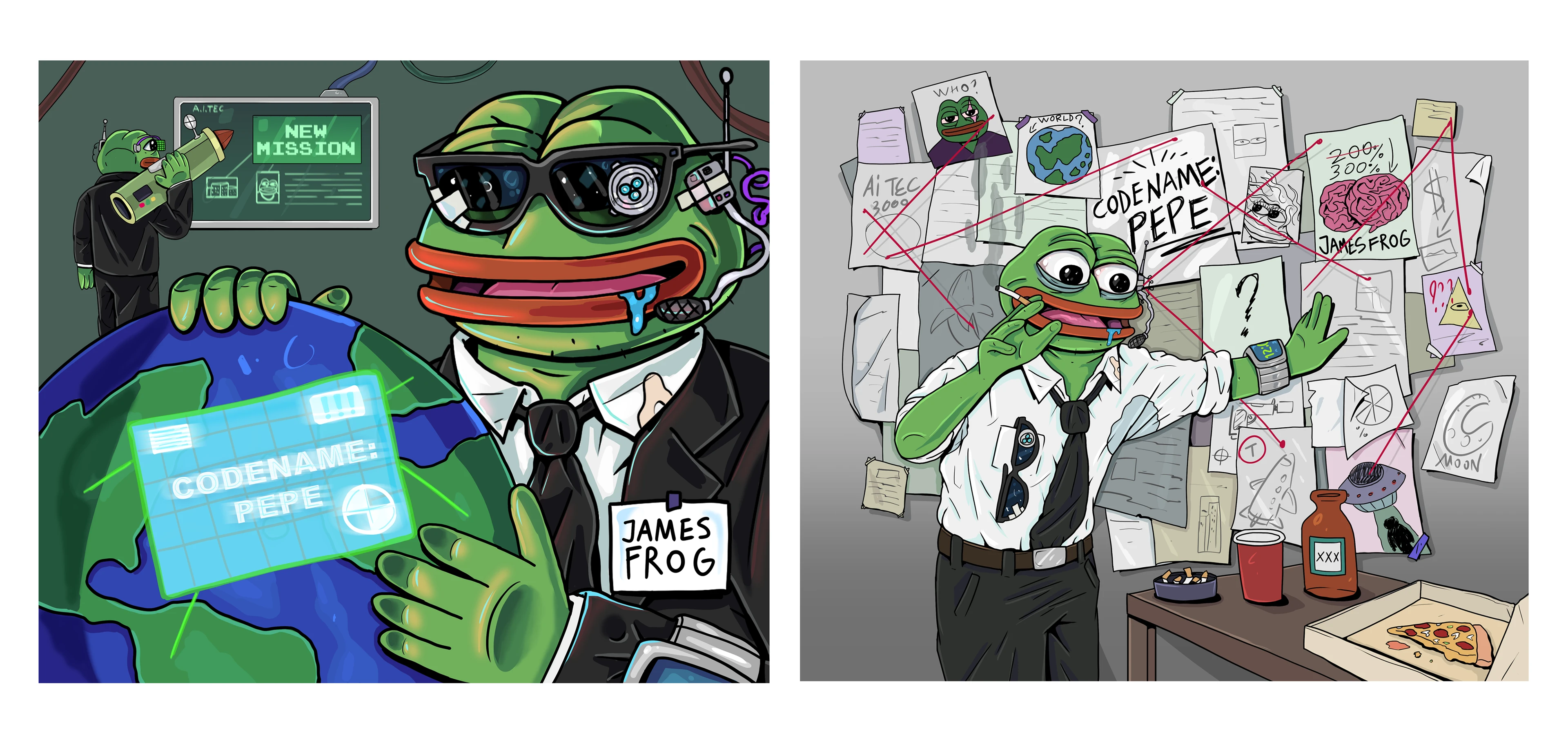 James Frog — Изображение №4 — Брендинг, Иллюстрация на Dprofile
