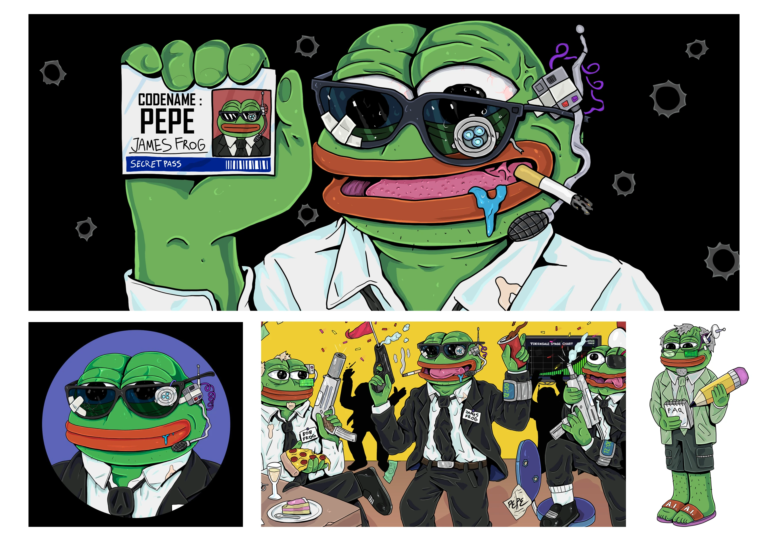 James Frog — Изображение №10 — Брендинг, Иллюстрация на Dprofile