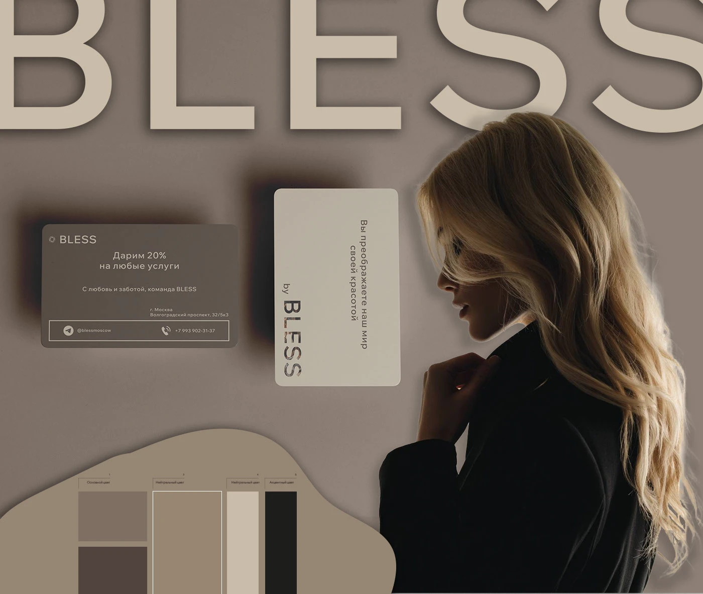 Брендбук Фирменный стиль Логотип Салон красоты — Изображение №6 — Брендинг на Dprofile