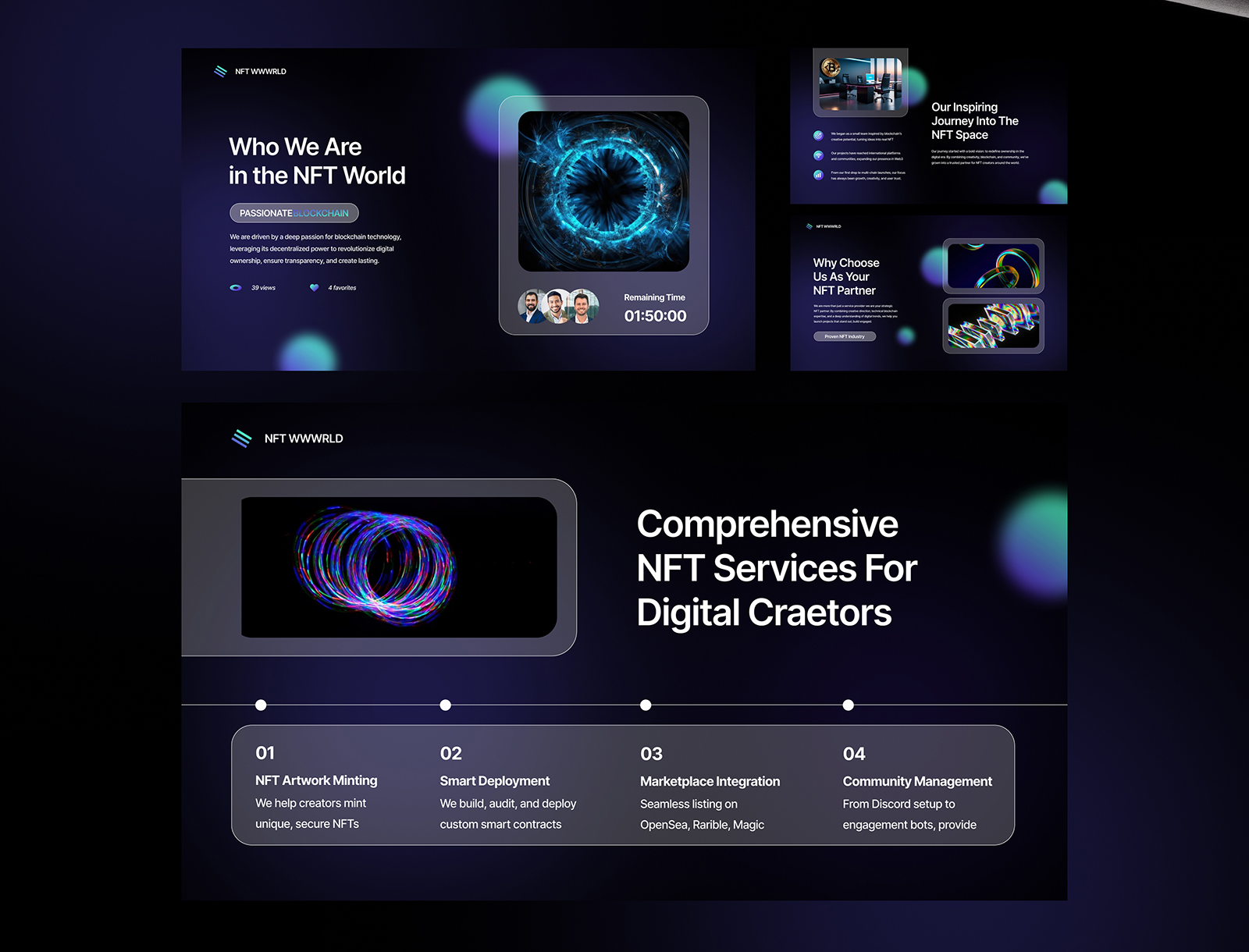 NFT | Crypro | Presentation — Изображение №2 — Графика, Маркетинг на Dprofile