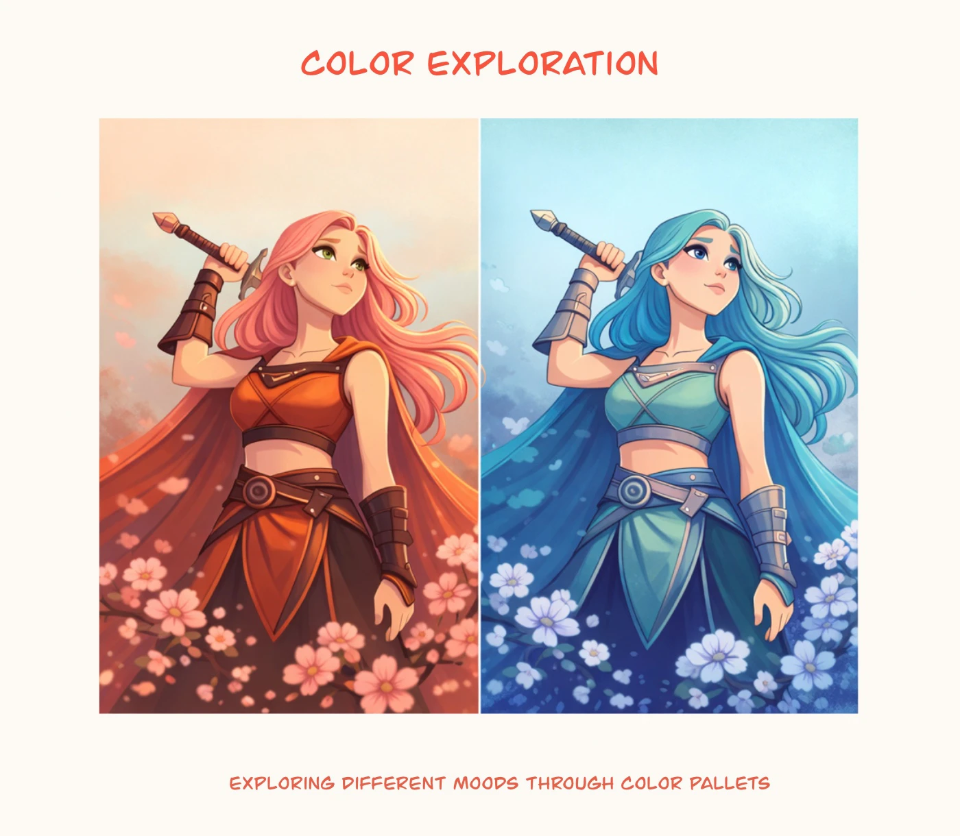 Spring Warrior — Изображение №6 — Иллюстрация, Графика на Dprofile
