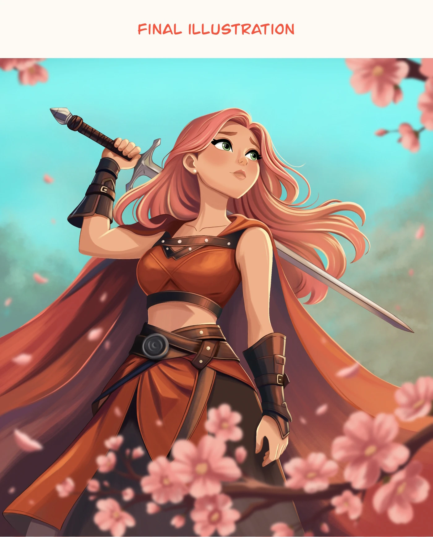 Spring Warrior — Изображение №7 — Иллюстрация, Графика на Dprofile