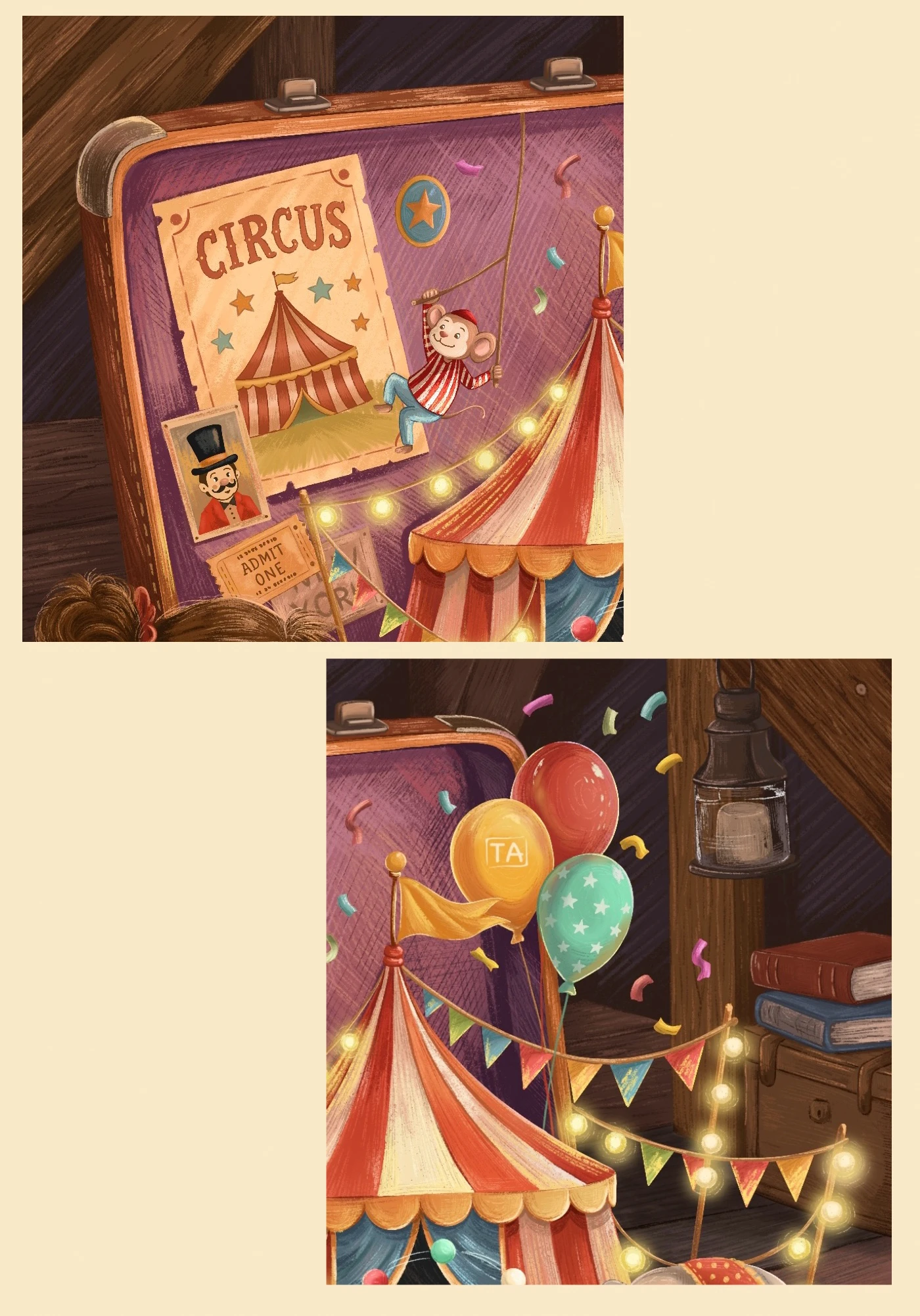 The Mysterious Circus — Изображение №5 — Иллюстрация, Графика на Dprofile