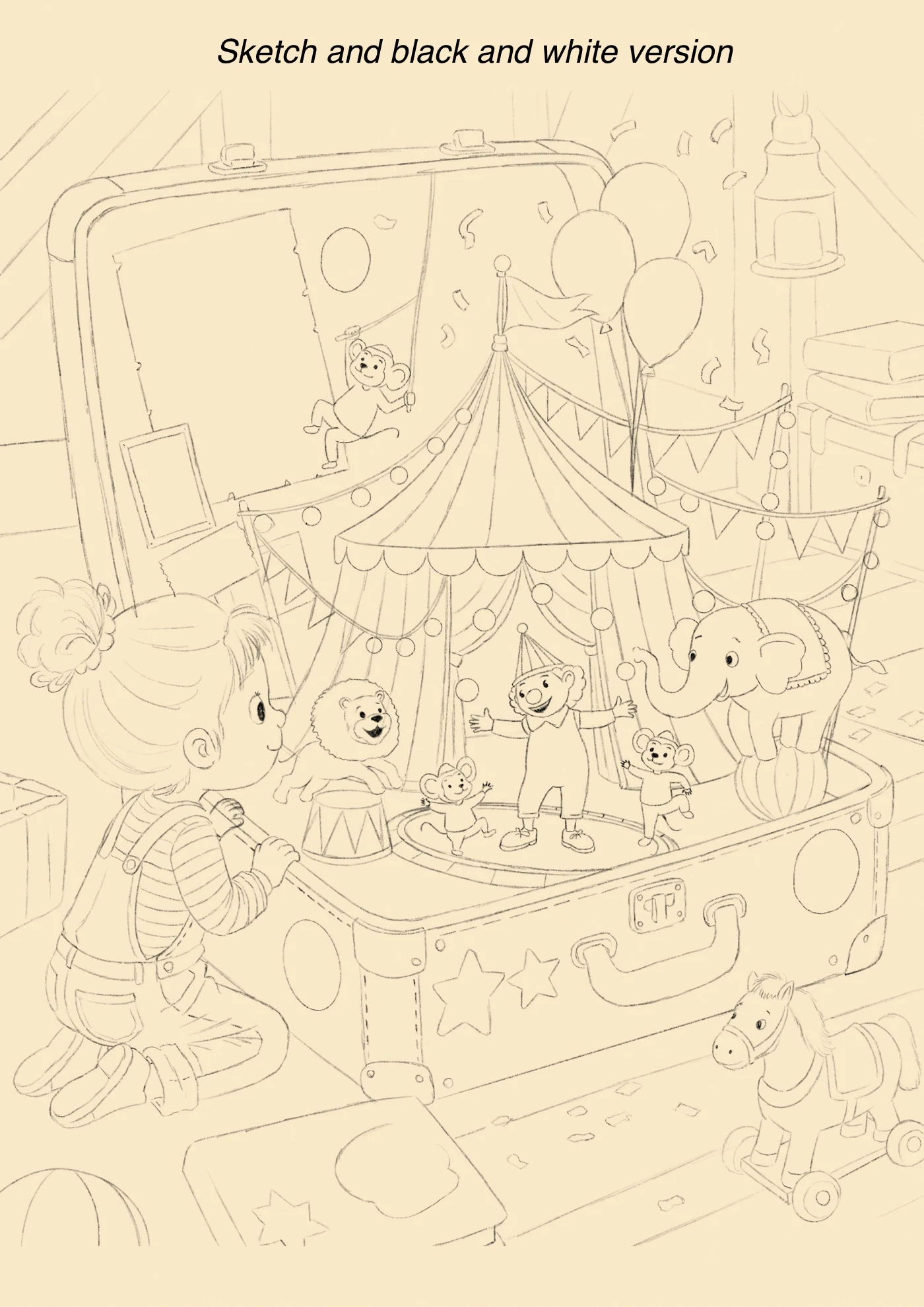 The Mysterious Circus — Изображение №2 — Иллюстрация, Графика на Dprofile