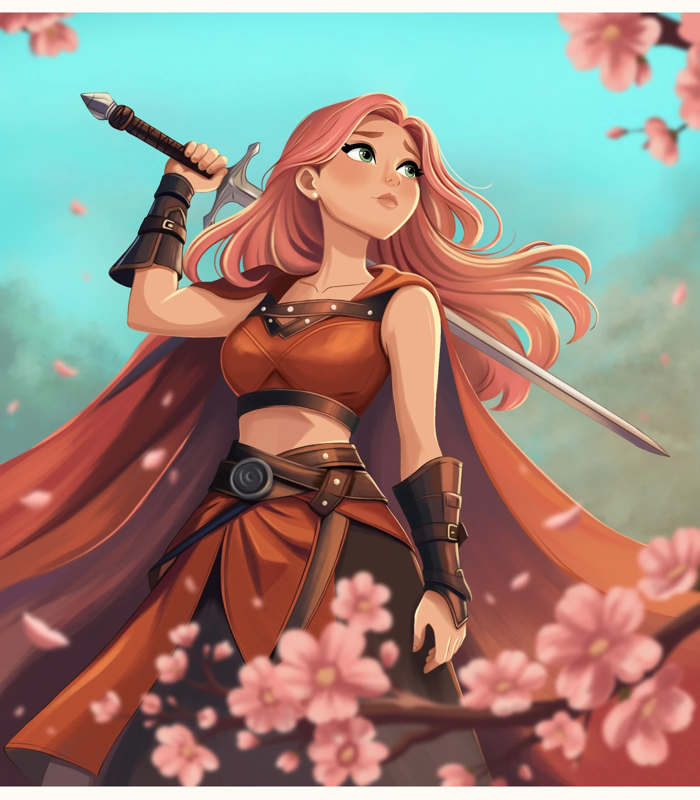 Spring Warrior — Изображение №2 — Иллюстрация, Графика на Dprofile