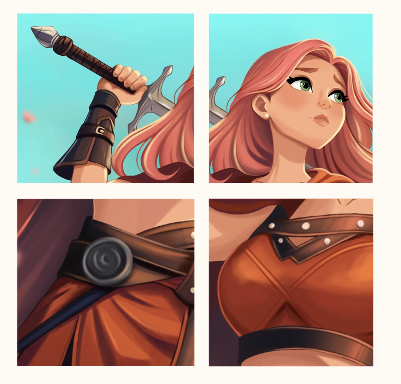 Spring Warrior — Изображение №3 — Иллюстрация, Графика на Dprofile